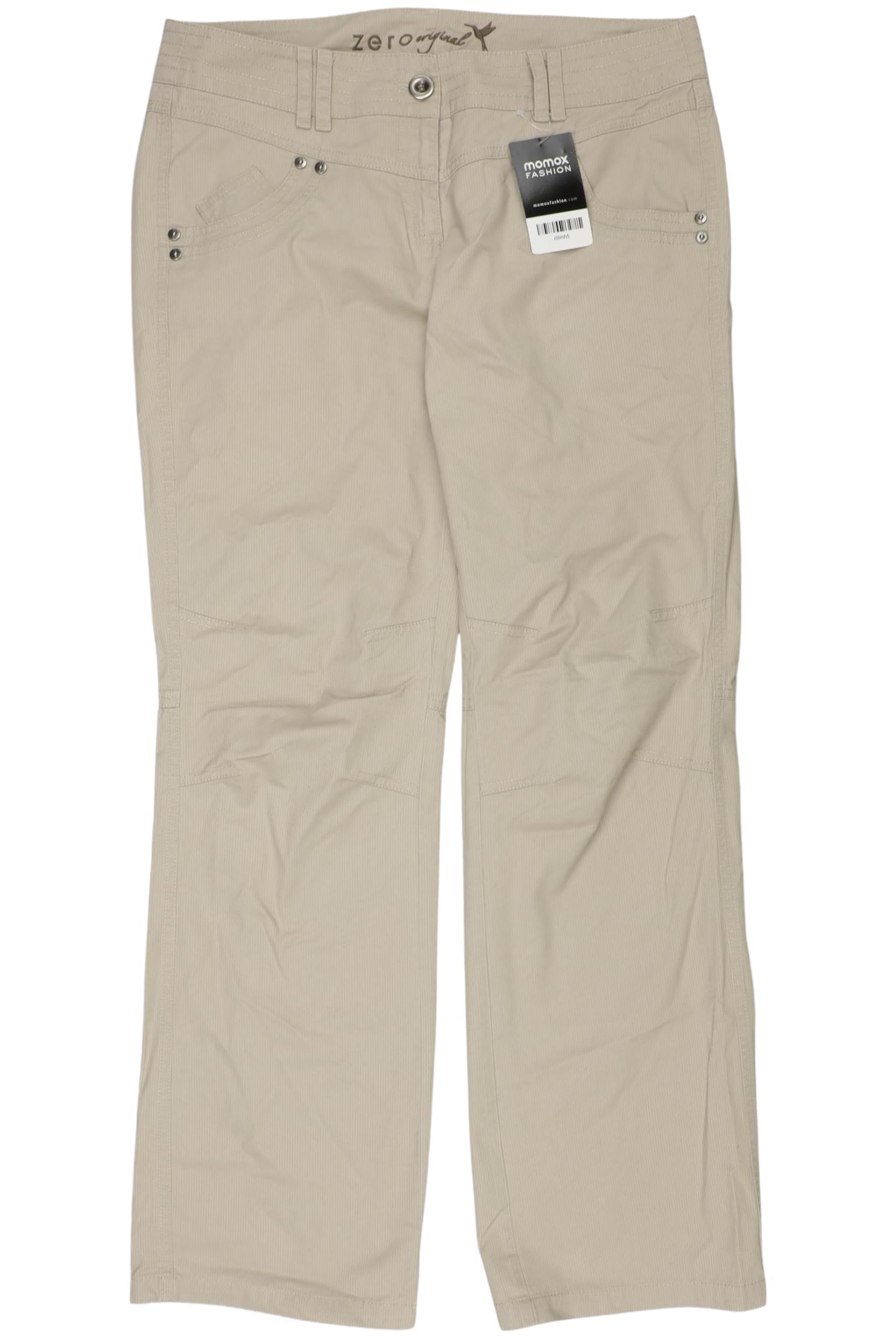 

Zero Damen Stoffhose, beige, Gr. 38
