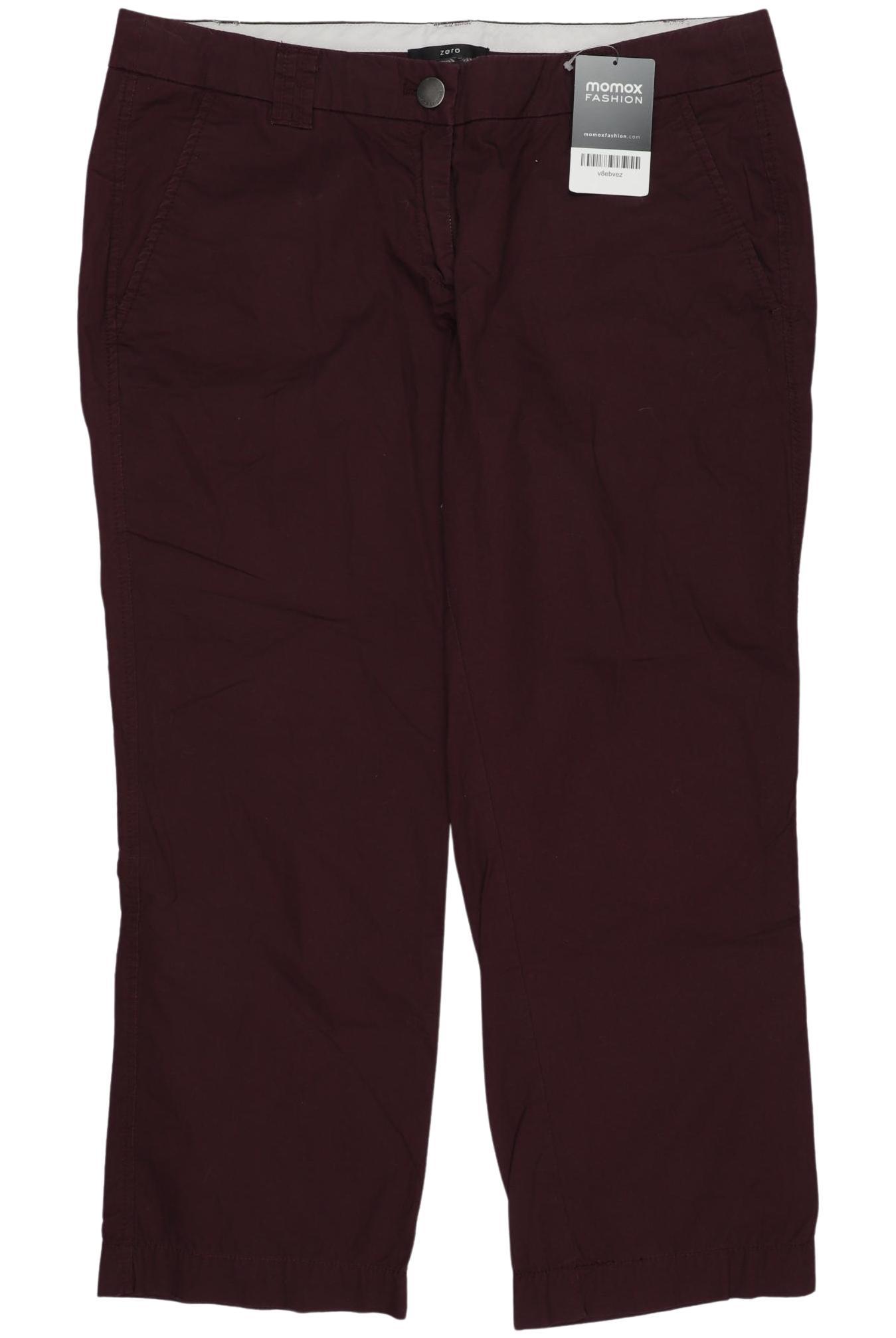 

Zero Damen Stoffhose, bordeaux, Gr. 38
