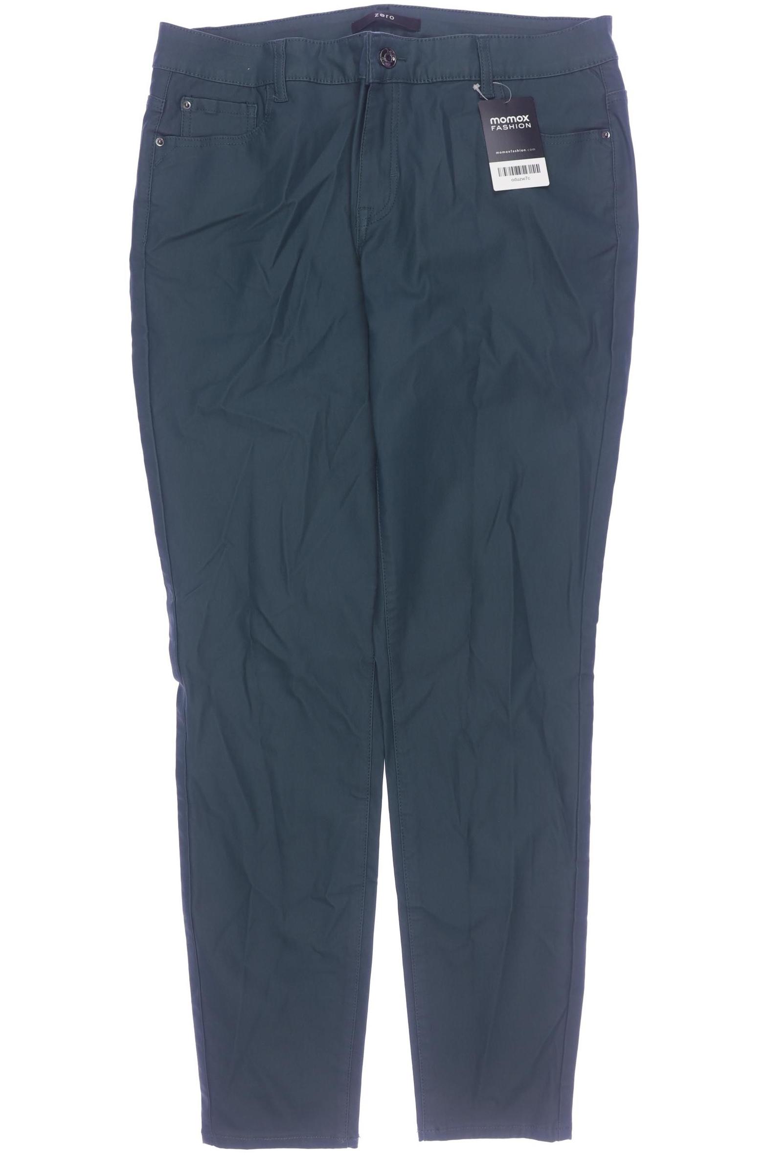 

Zero Damen Stoffhose, türkis, Gr. 44