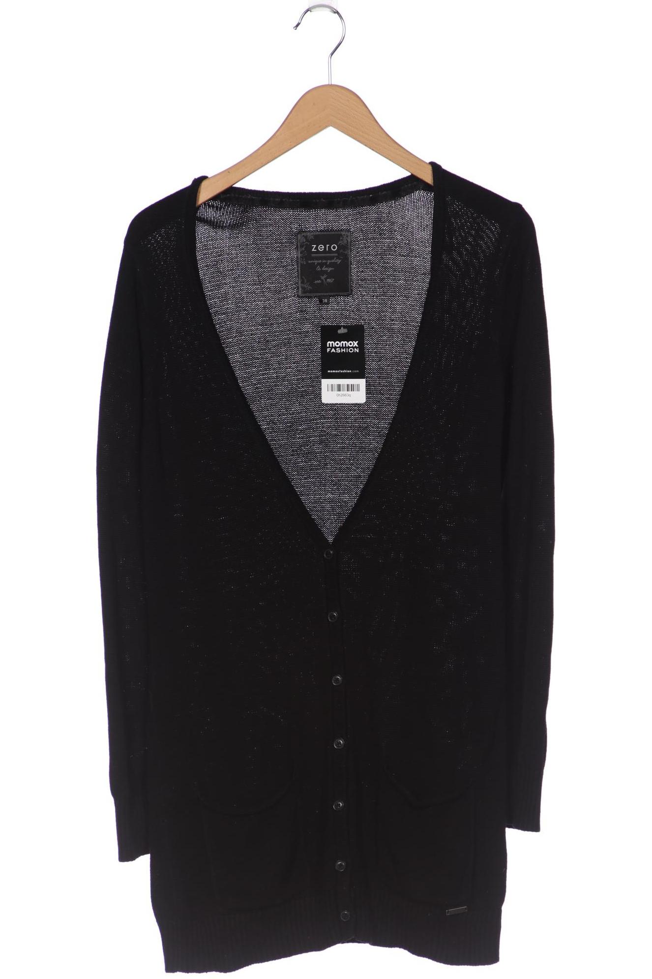 

ZERO Damen Strickjacke, schwarz