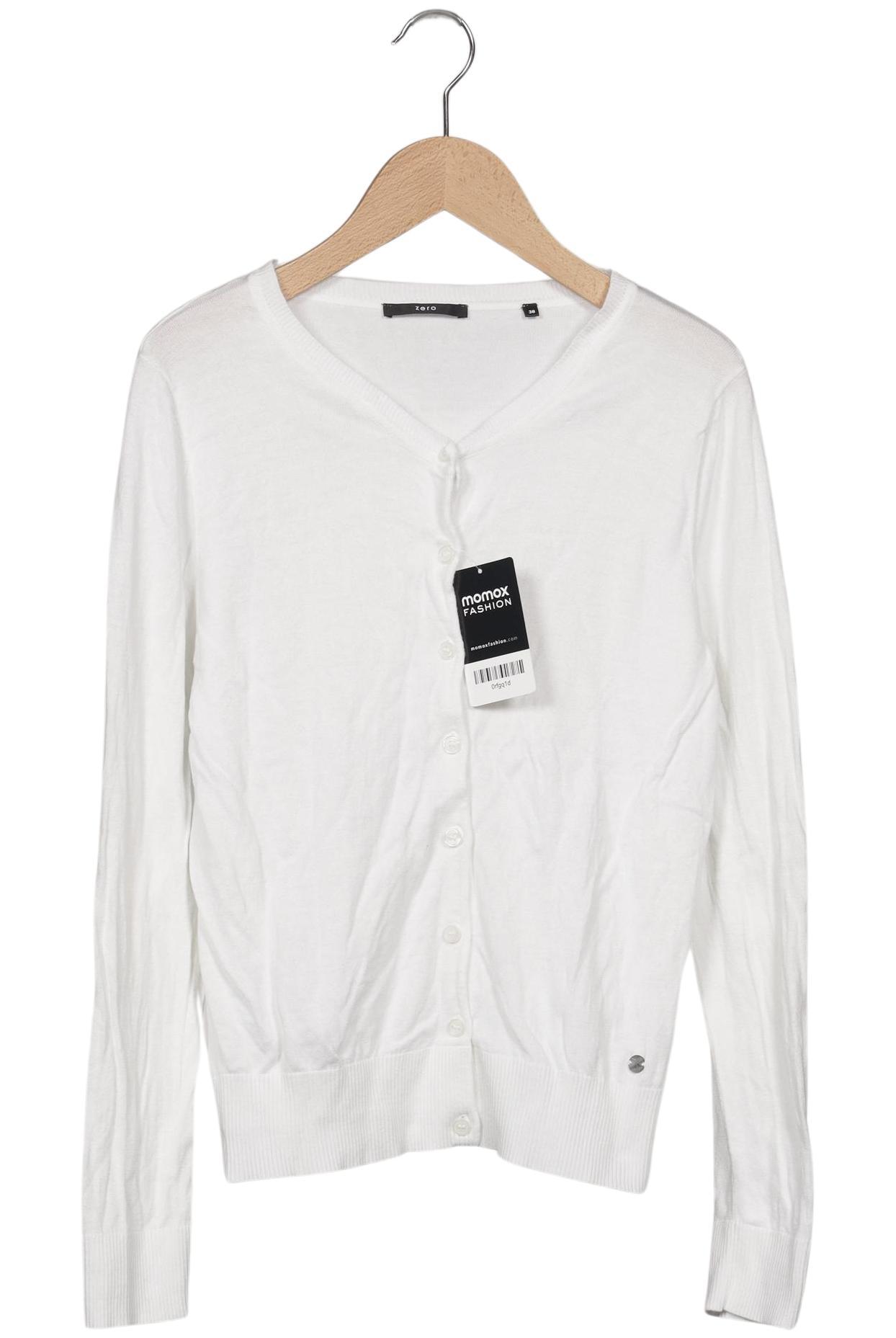 

Zero Damen Strickjacke, weiß, Gr. 38