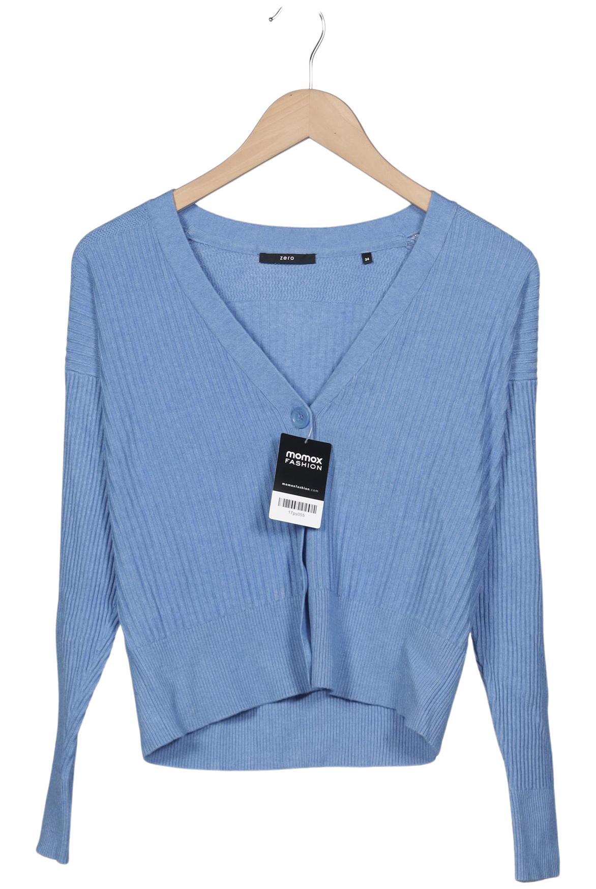 

Zero Damen Strickjacke, hellblau, Gr. 34