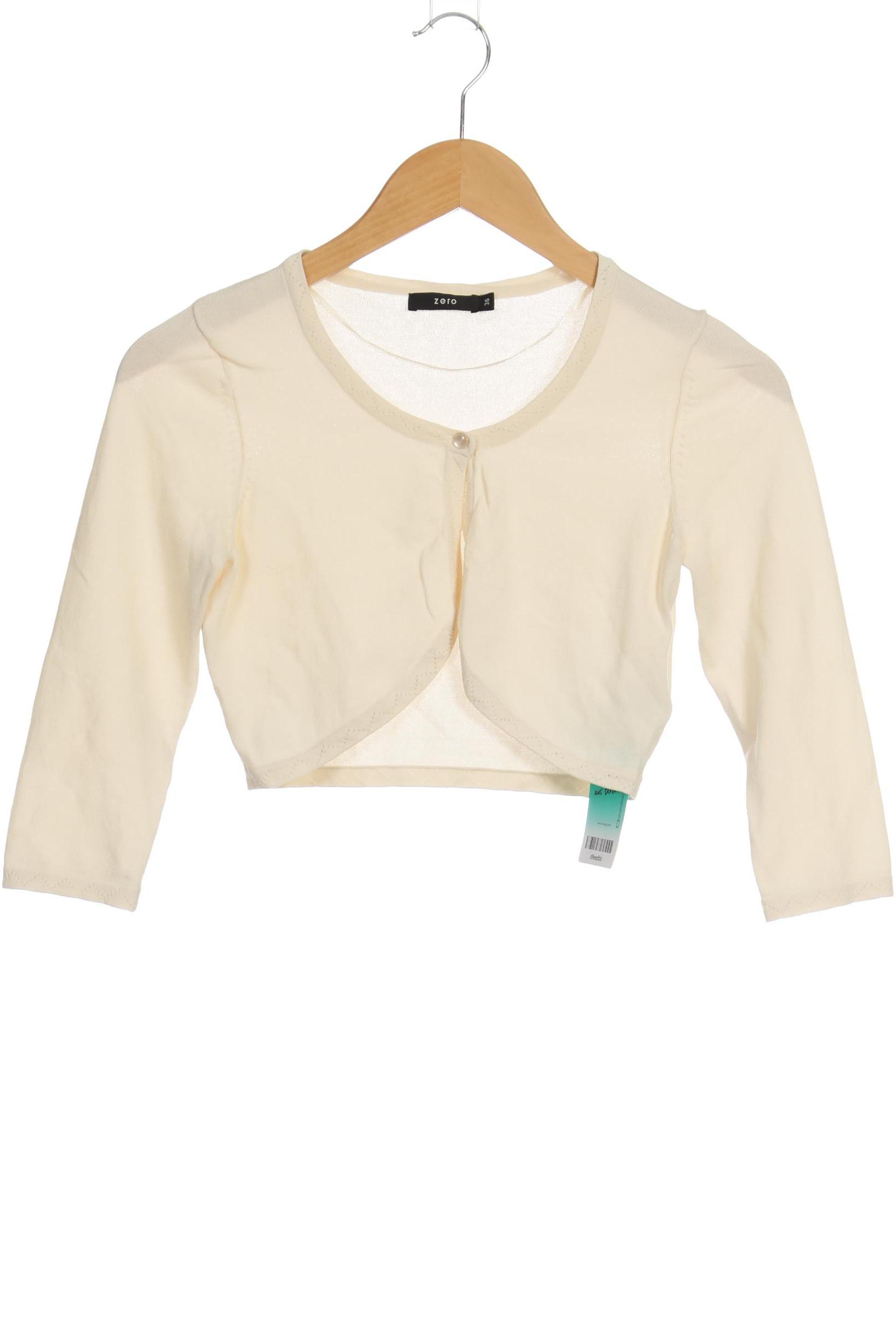 

Zero Damen Strickjacke, beige, Gr. 36