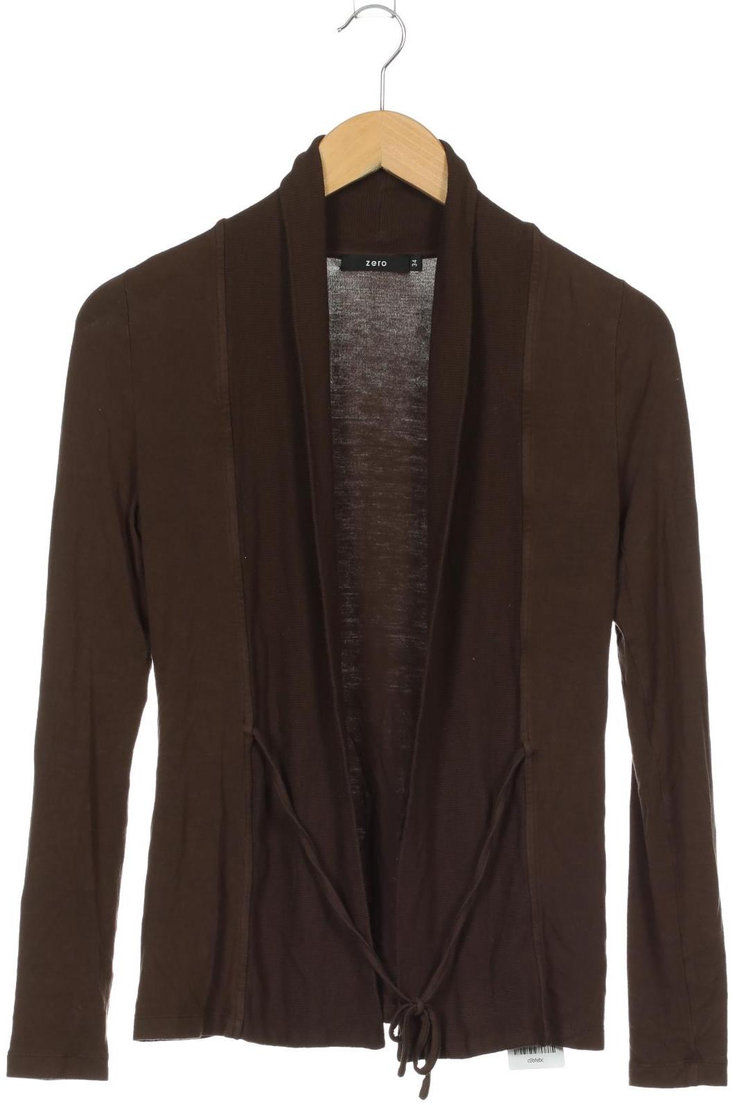 

Zero Damen Strickjacke, braun, Gr. 34