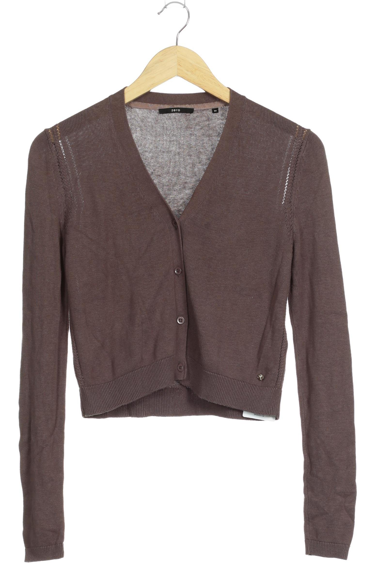 

Zero Damen Strickjacke, braun, Gr. 34