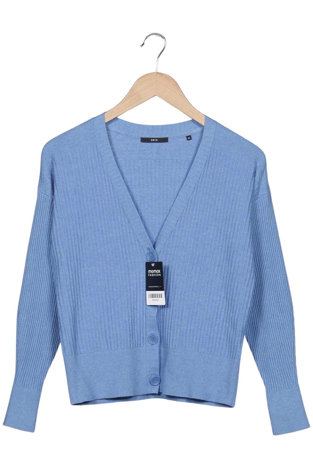

Zero Damen Strickjacke, hellblau, Gr. 34