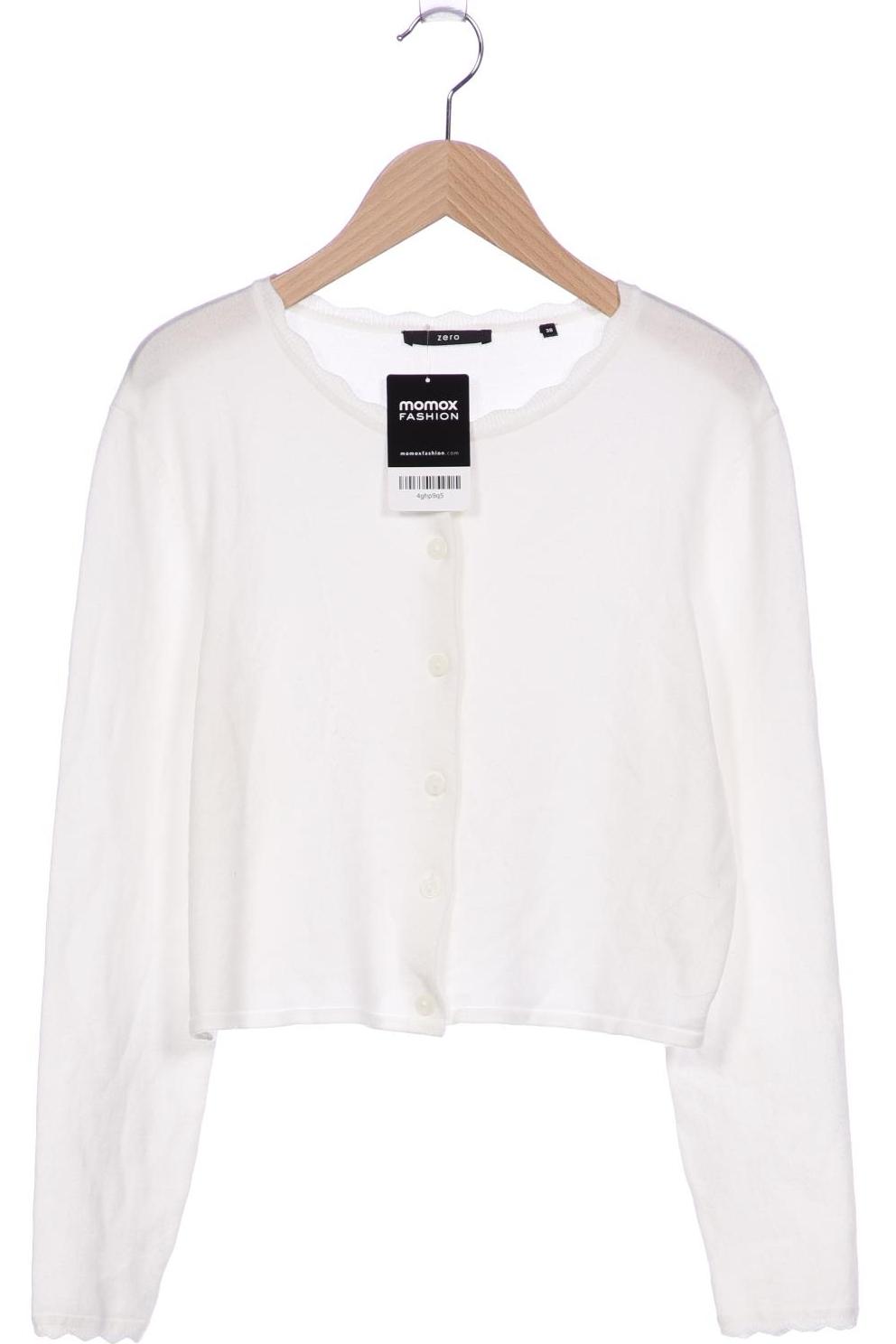 

Zero Damen Strickjacke, weiß, Gr. 38