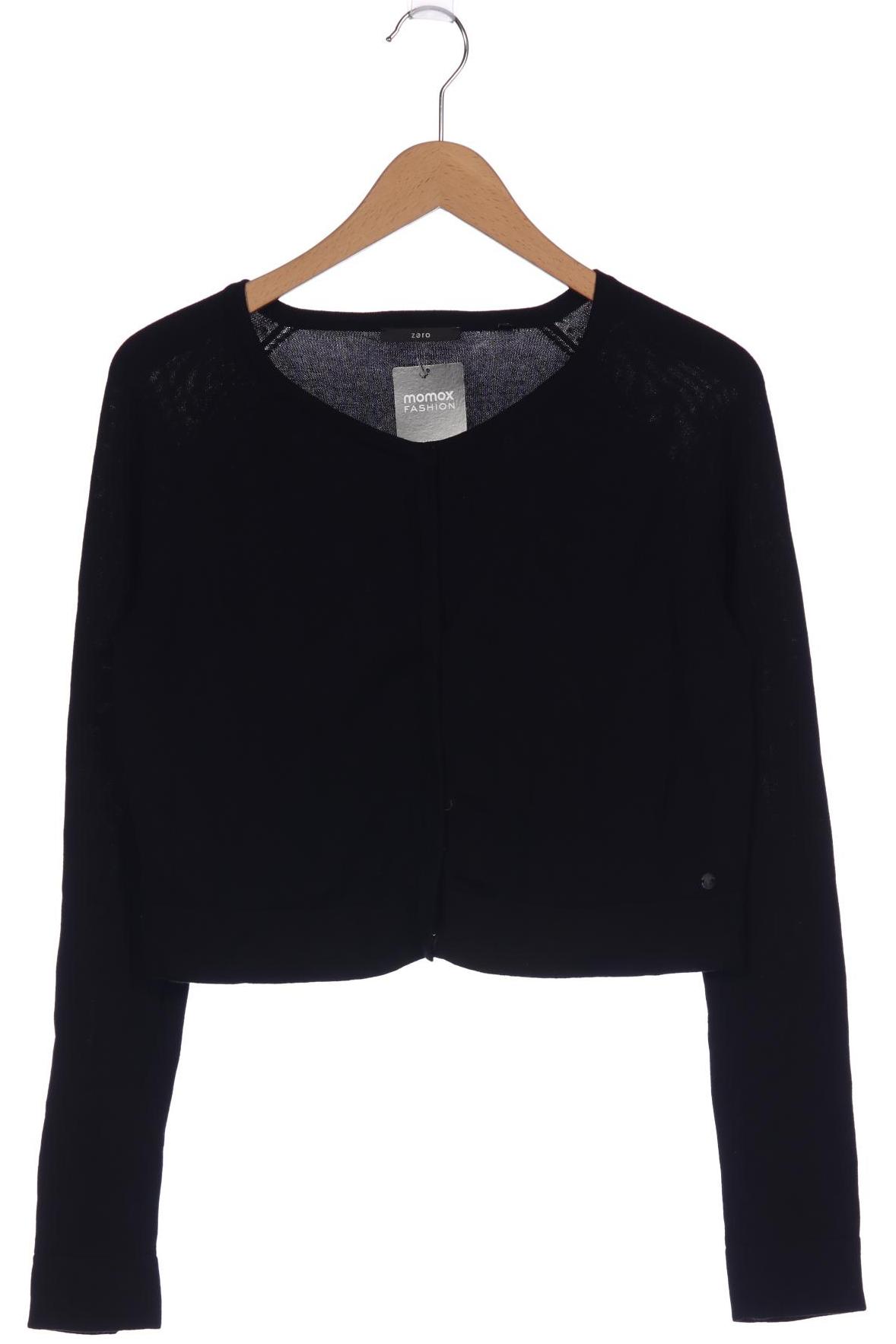 

ZERO Damen Strickjacke, schwarz