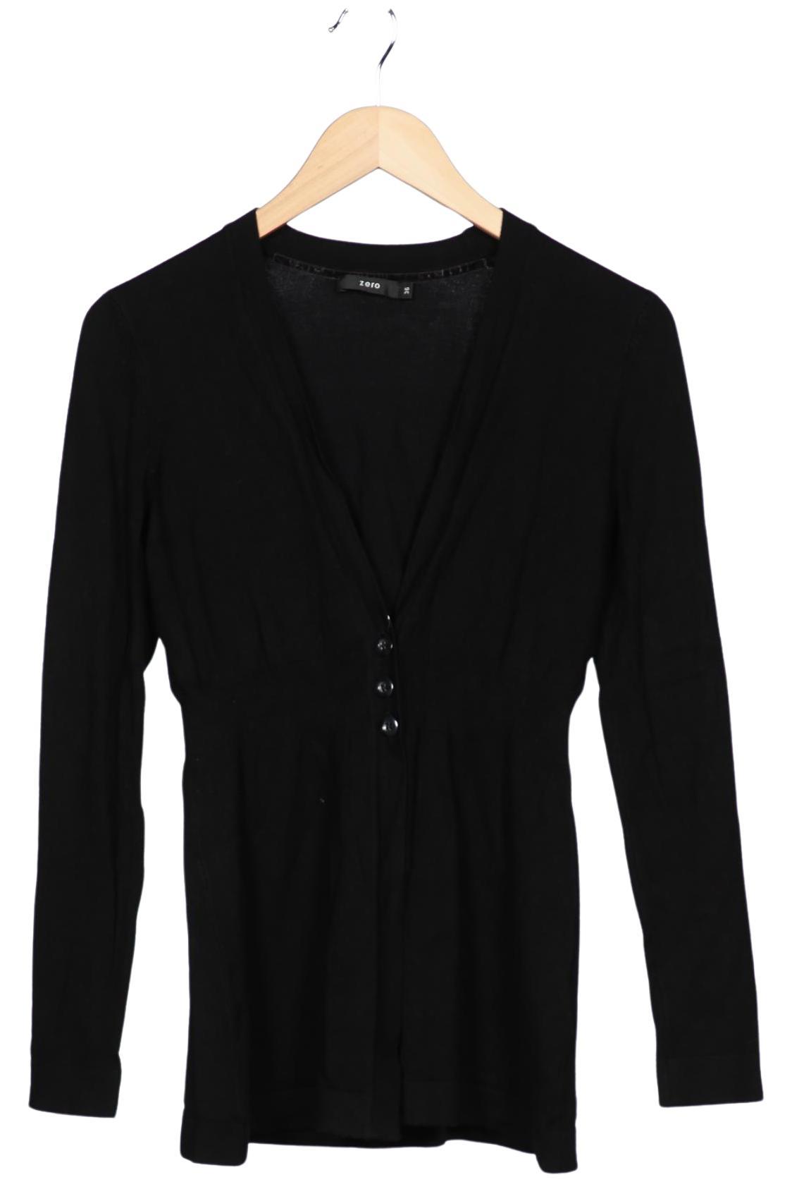 

Zero Damen Strickjacke, schwarz, Gr. 36