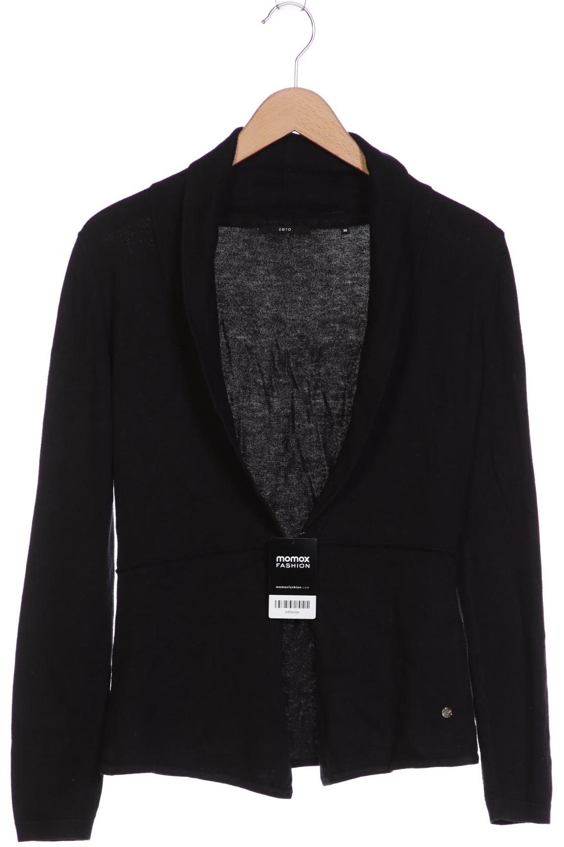 

ZERO Damen Strickjacke, schwarz