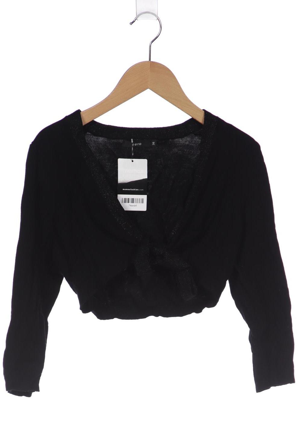 

ZERO Damen Strickjacke, schwarz