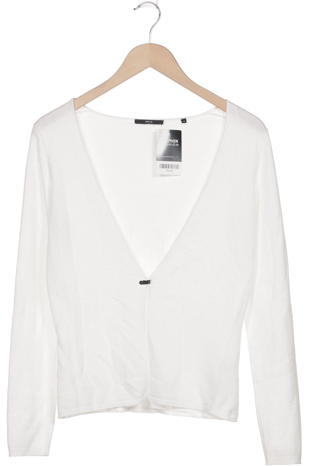 

Zero Damen Strickjacke, weiß, Gr. 36