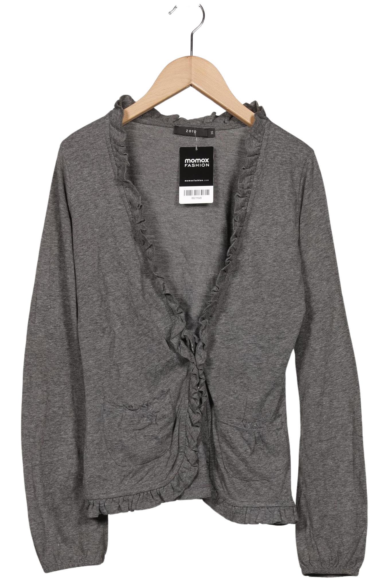 

Zero Damen Strickjacke, grau, Gr. 36