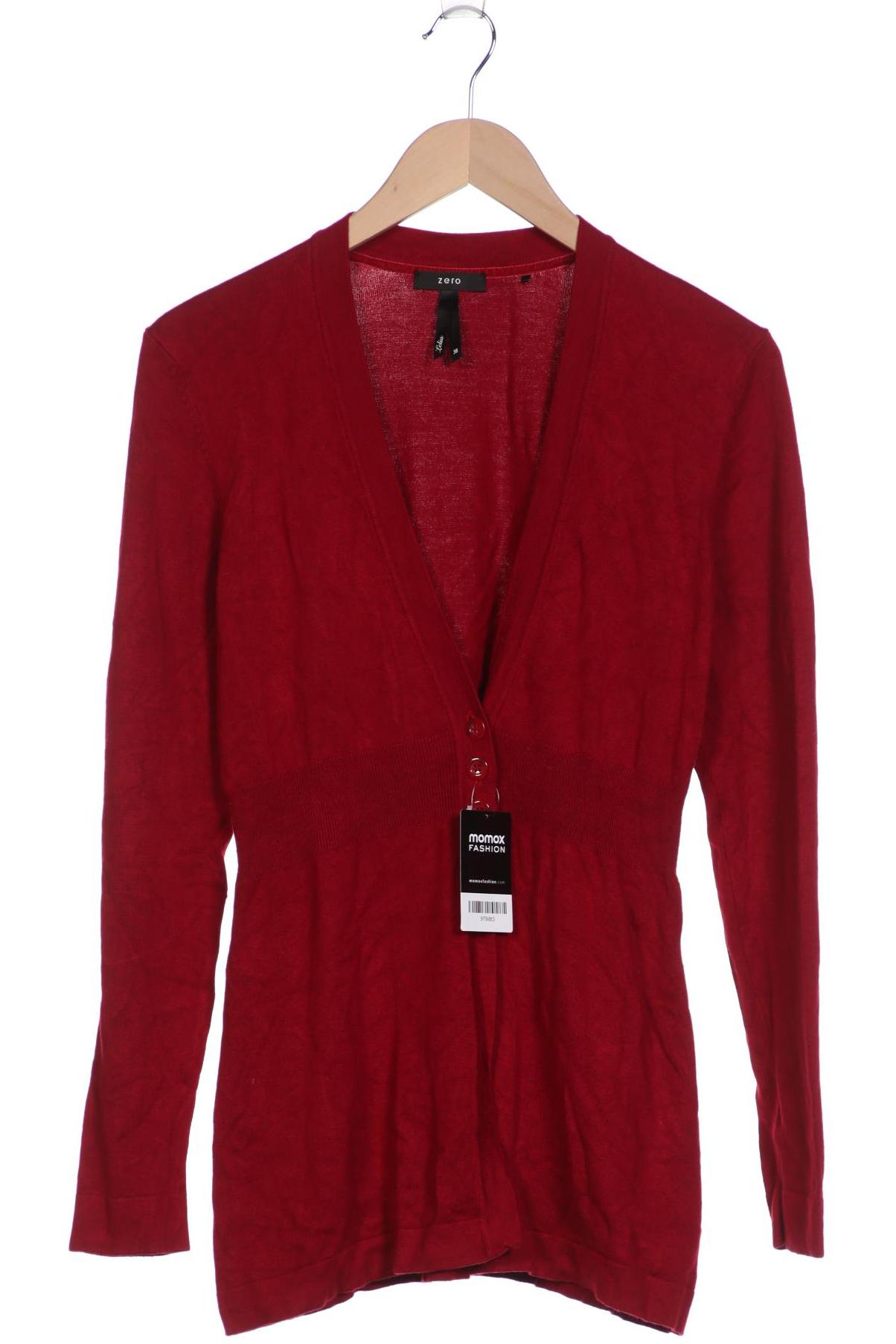 

Zero Damen Strickjacke, bordeaux, Gr. 38