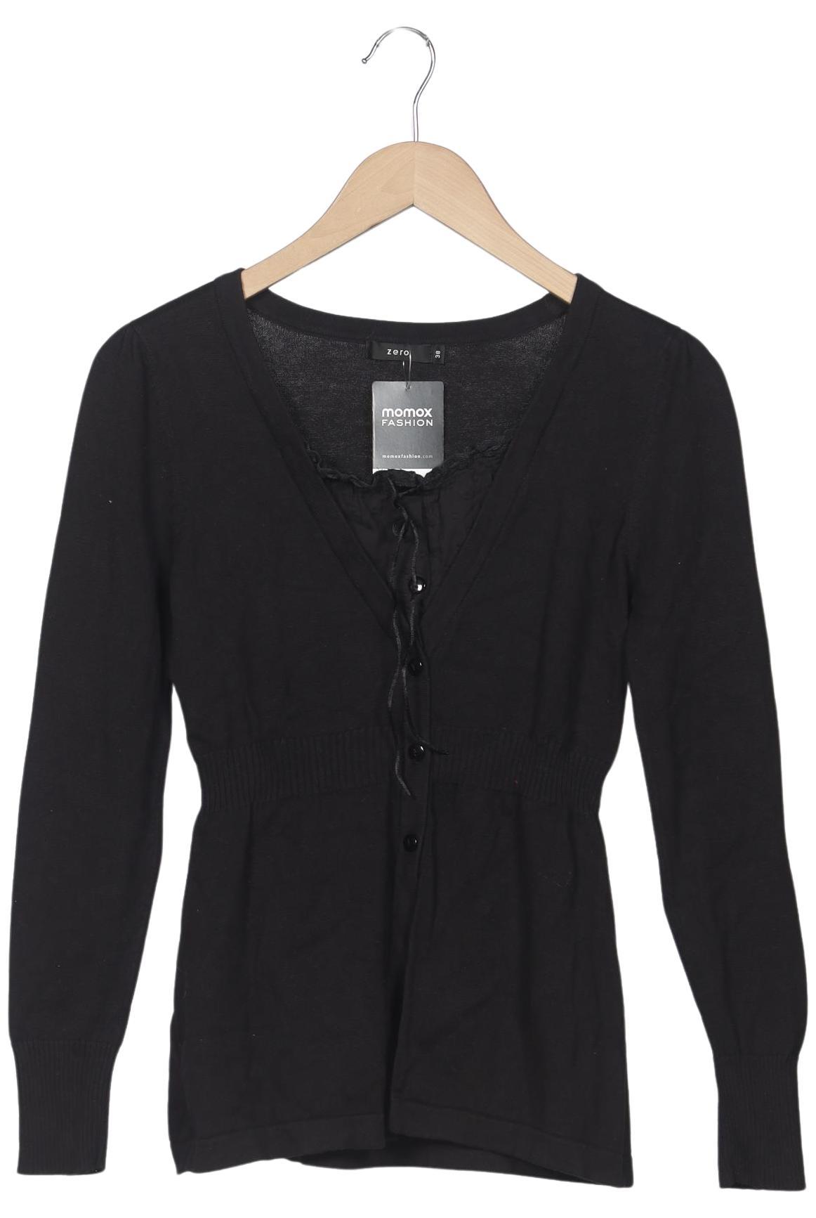 

Zero Damen Strickjacke, schwarz, Gr. 38