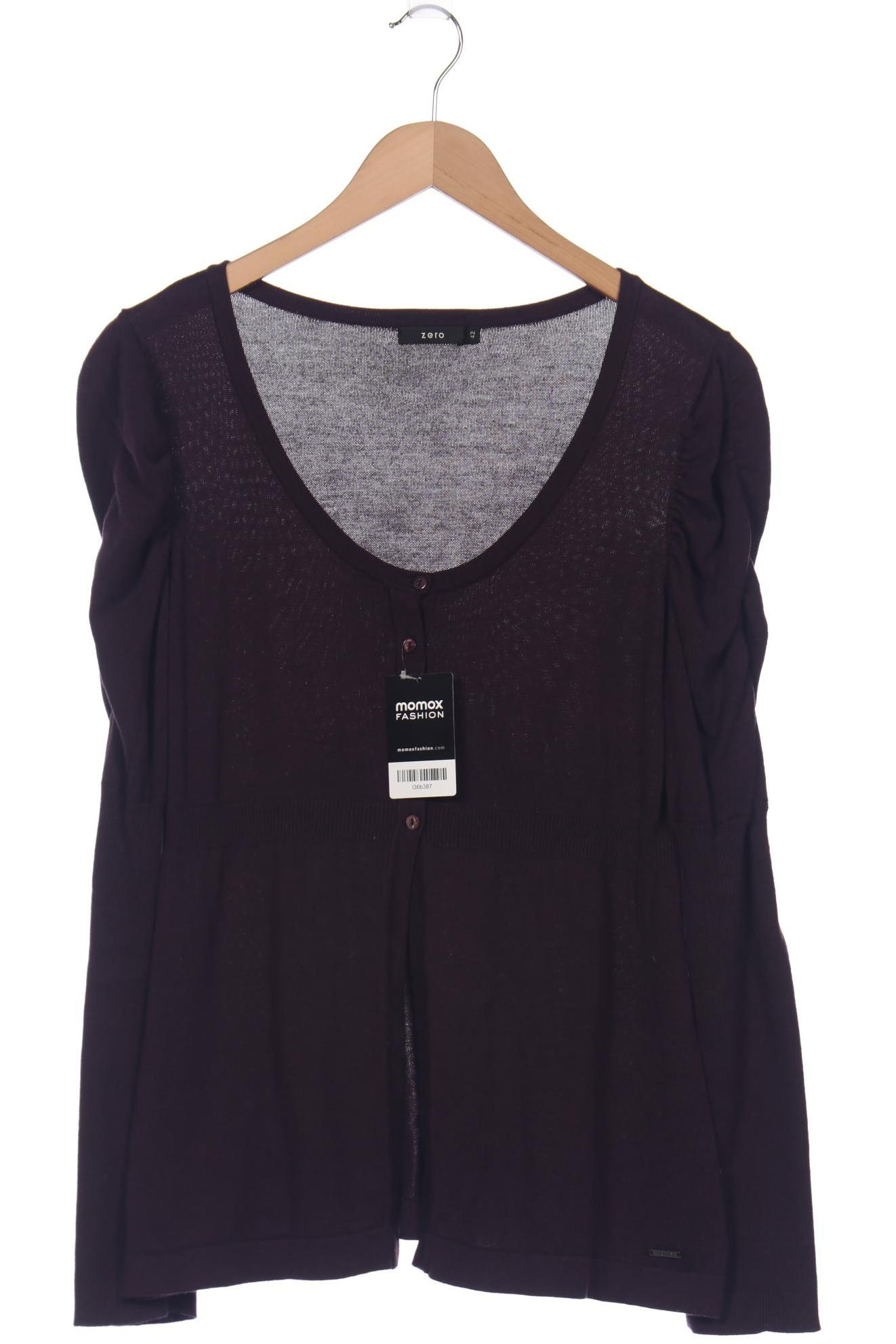 

Zero Damen Strickjacke, bordeaux, Gr. 42