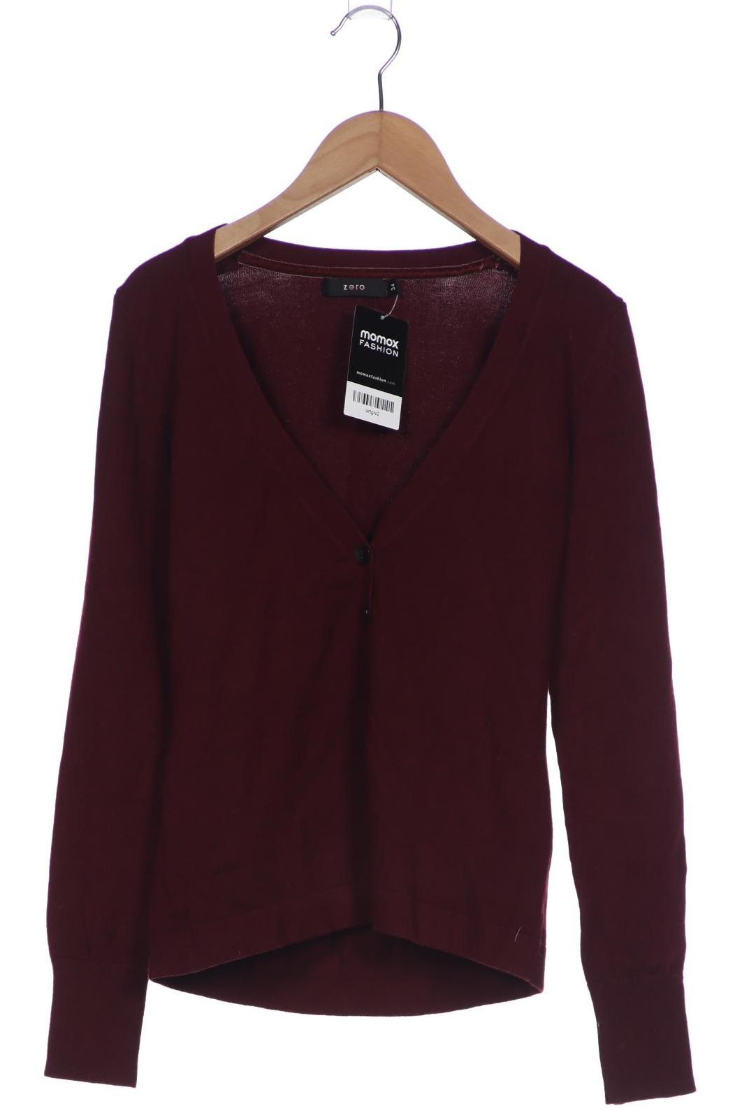 

Zero Damen Strickjacke, bordeaux, Gr. 34