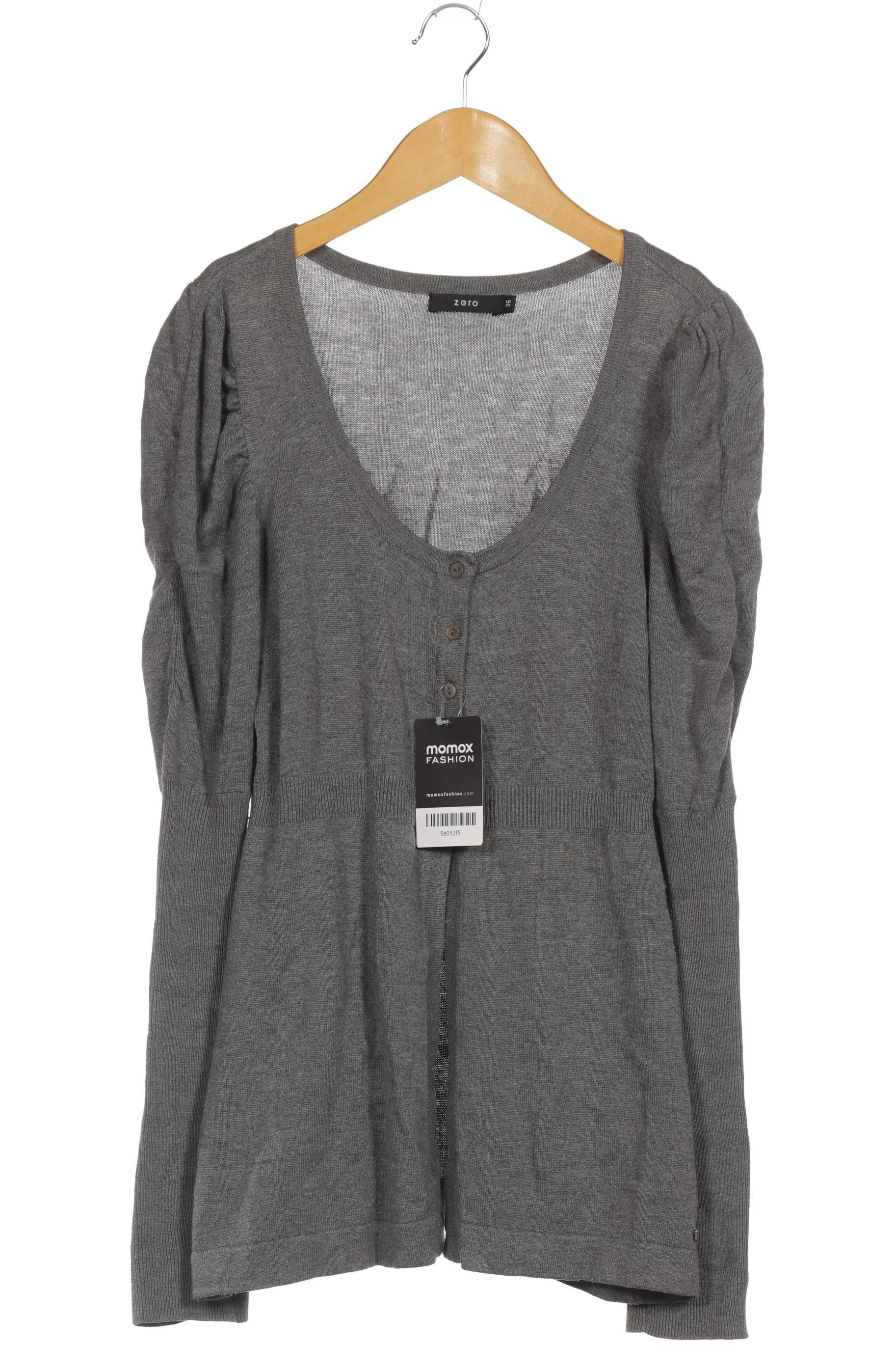 

ZERO Damen Strickjacke, grau