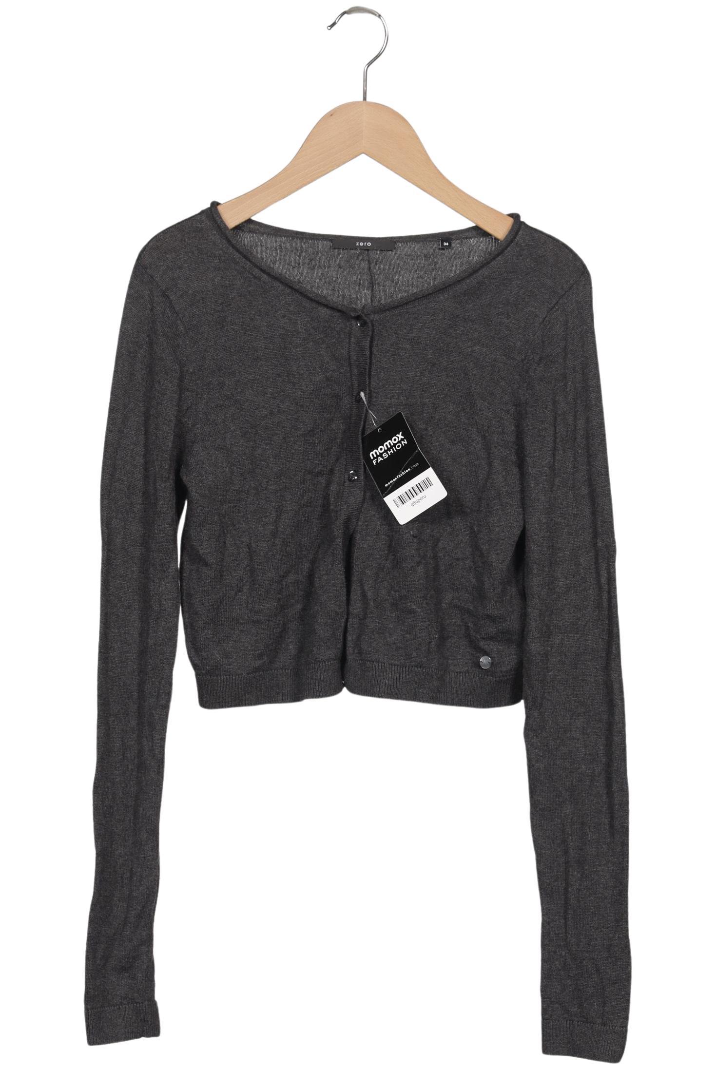 

Zero Damen Strickjacke, grau, Gr. 34