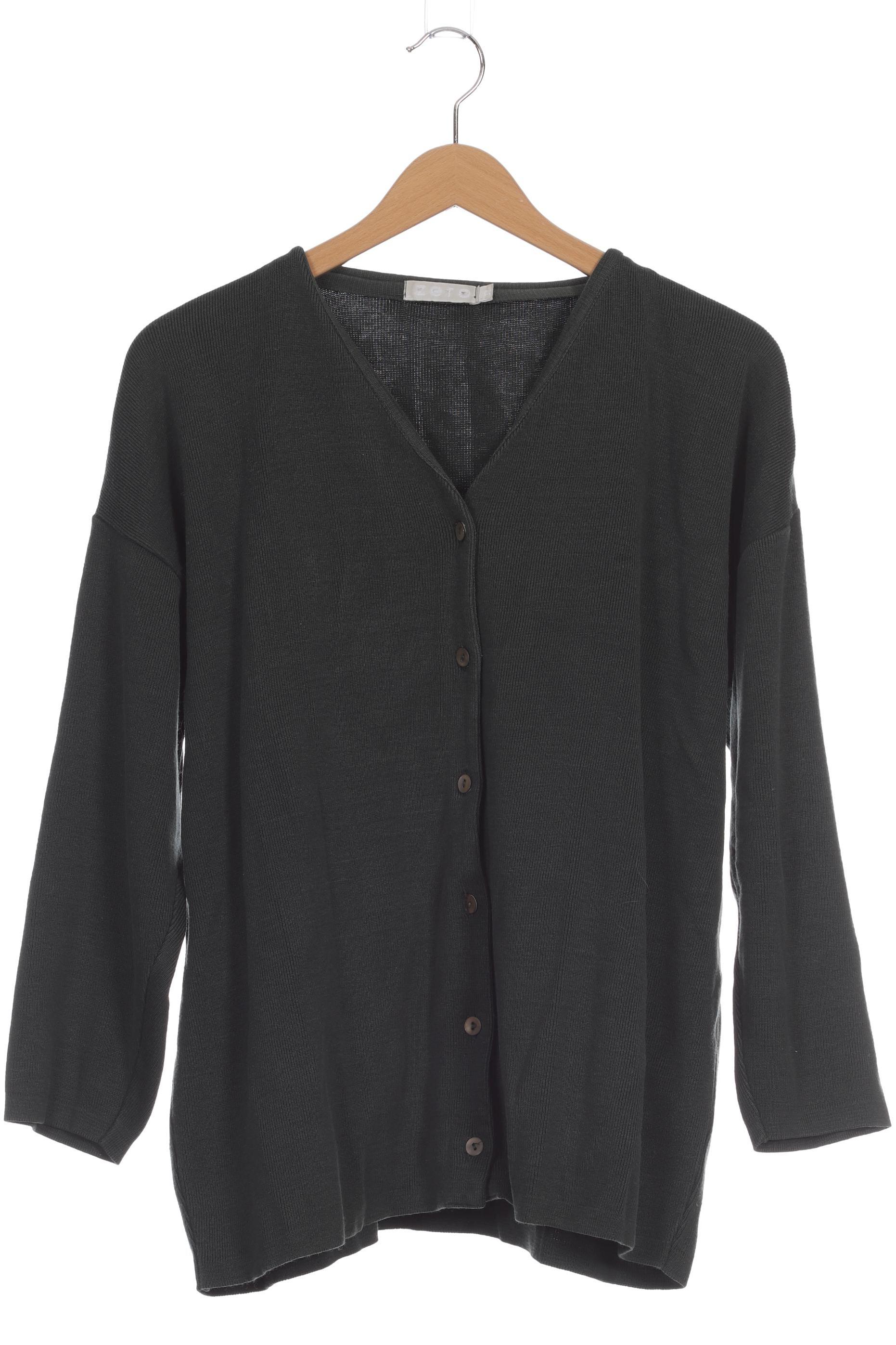 

ZERO Damen Strickjacke, grün