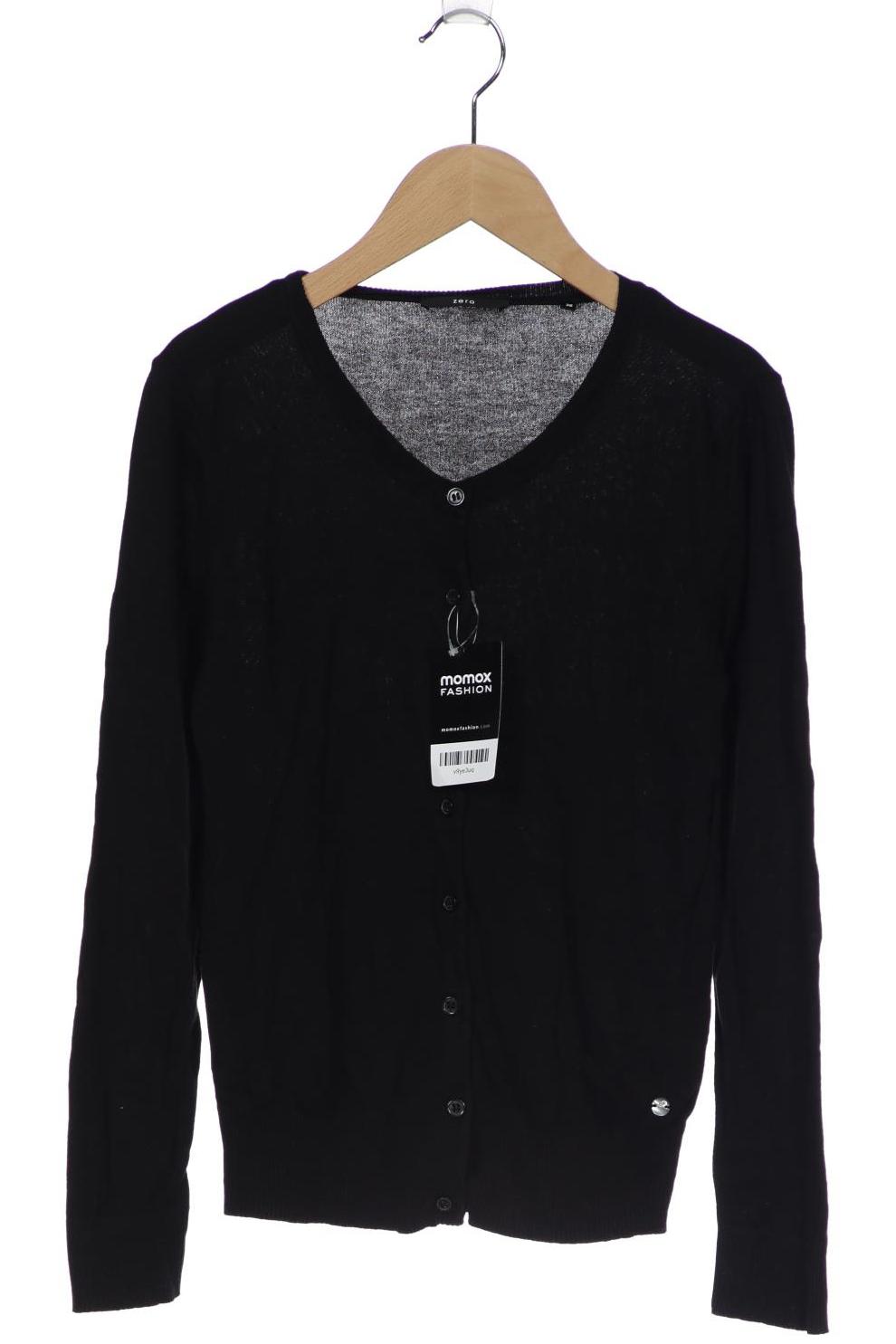 

ZERO Damen Strickjacke, schwarz