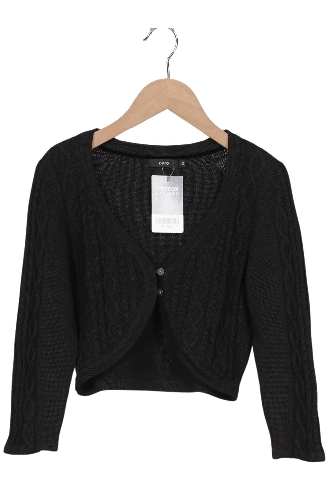 

Zero Damen Strickjacke, schwarz, Gr. 38