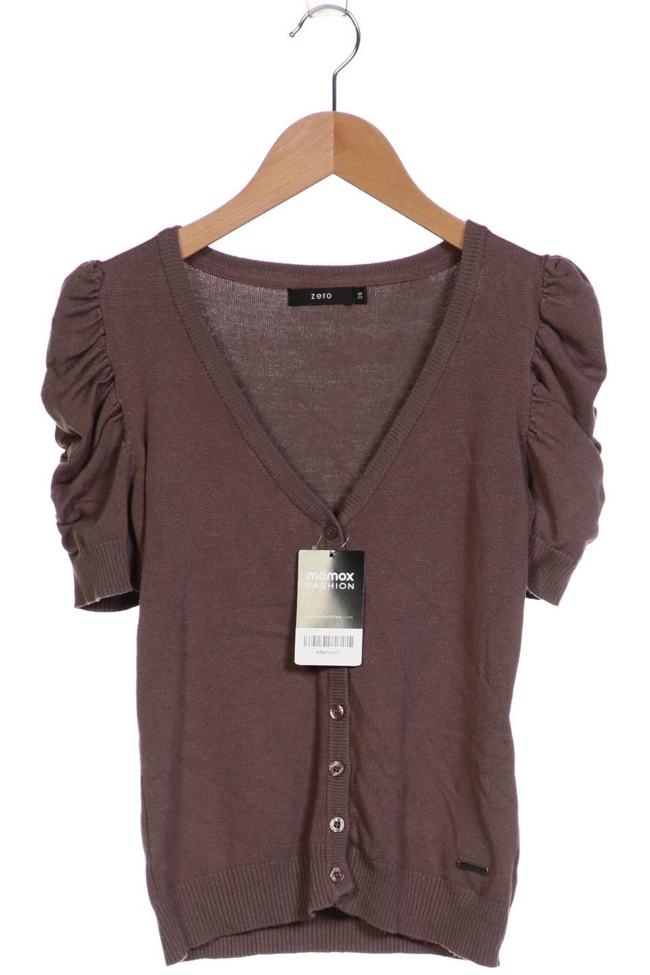 

Zero Damen Strickjacke, braun, Gr. 36