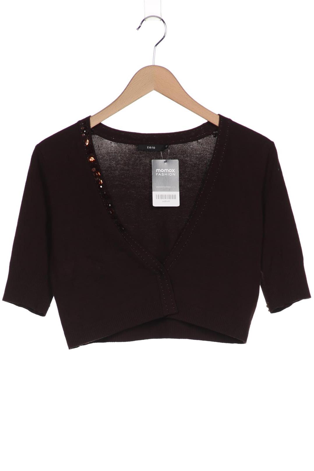 

Zero Damen Strickjacke, braun, Gr. 40