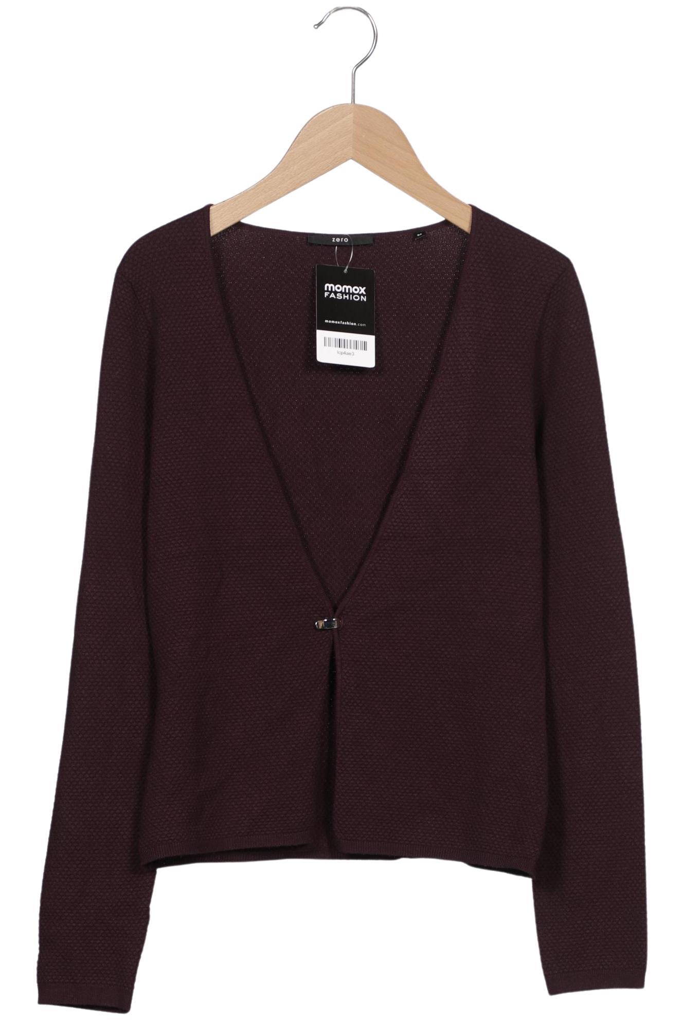 

Zero Damen Strickjacke, bordeaux, Gr. 34