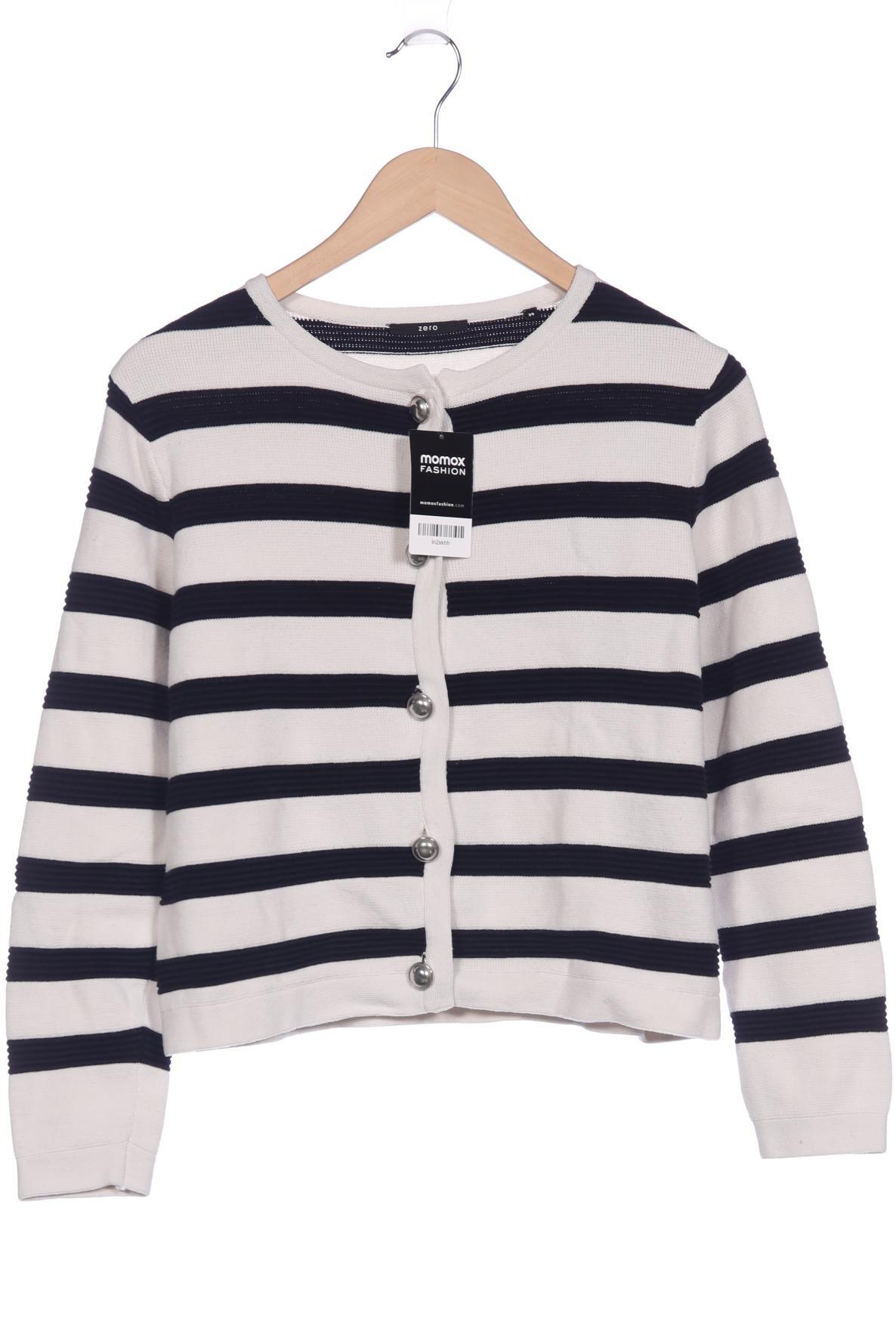 

Zero Damen Strickjacke, weiß, Gr. 38