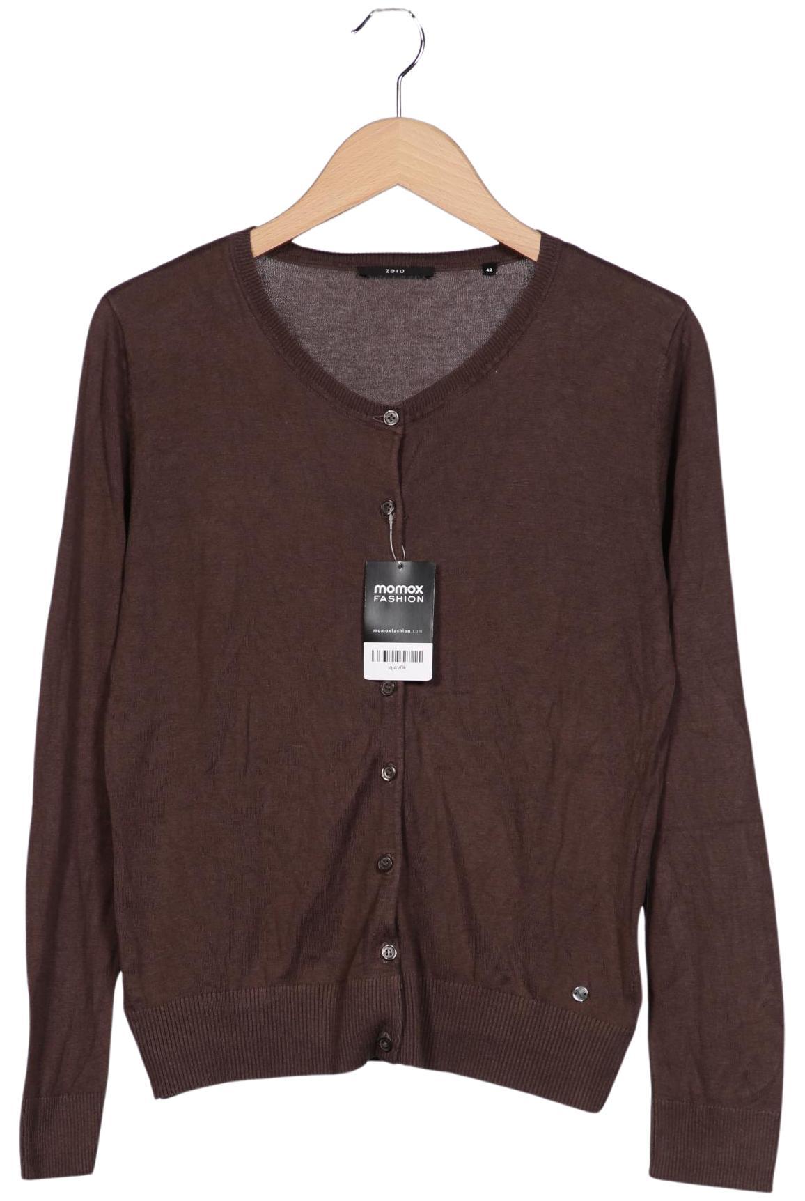 

Zero Damen Strickjacke, braun, Gr. 42