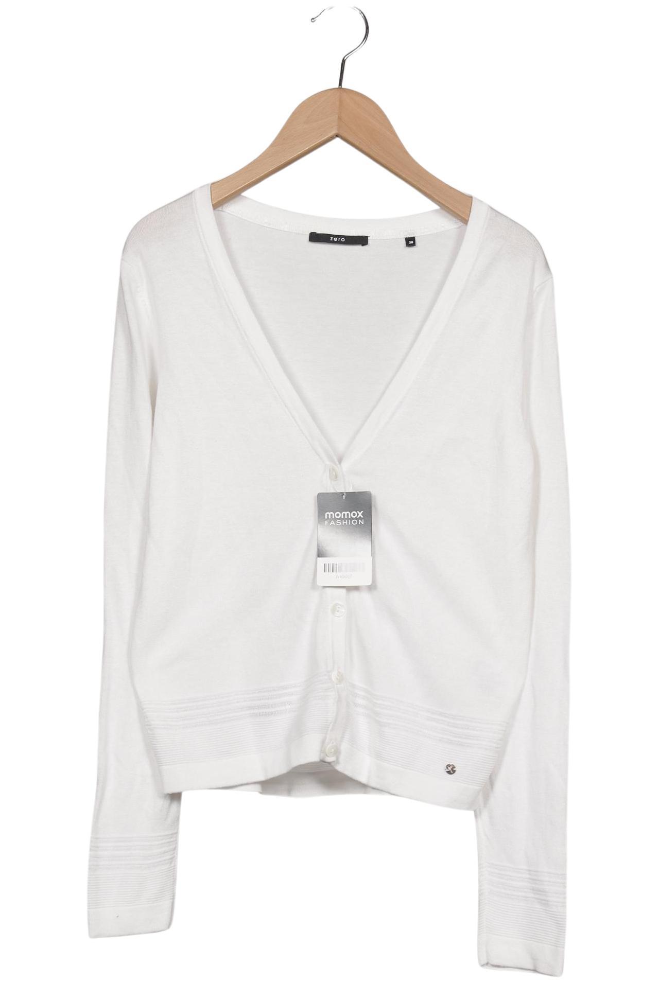 

Zero Damen Strickjacke, weiß, Gr. 38