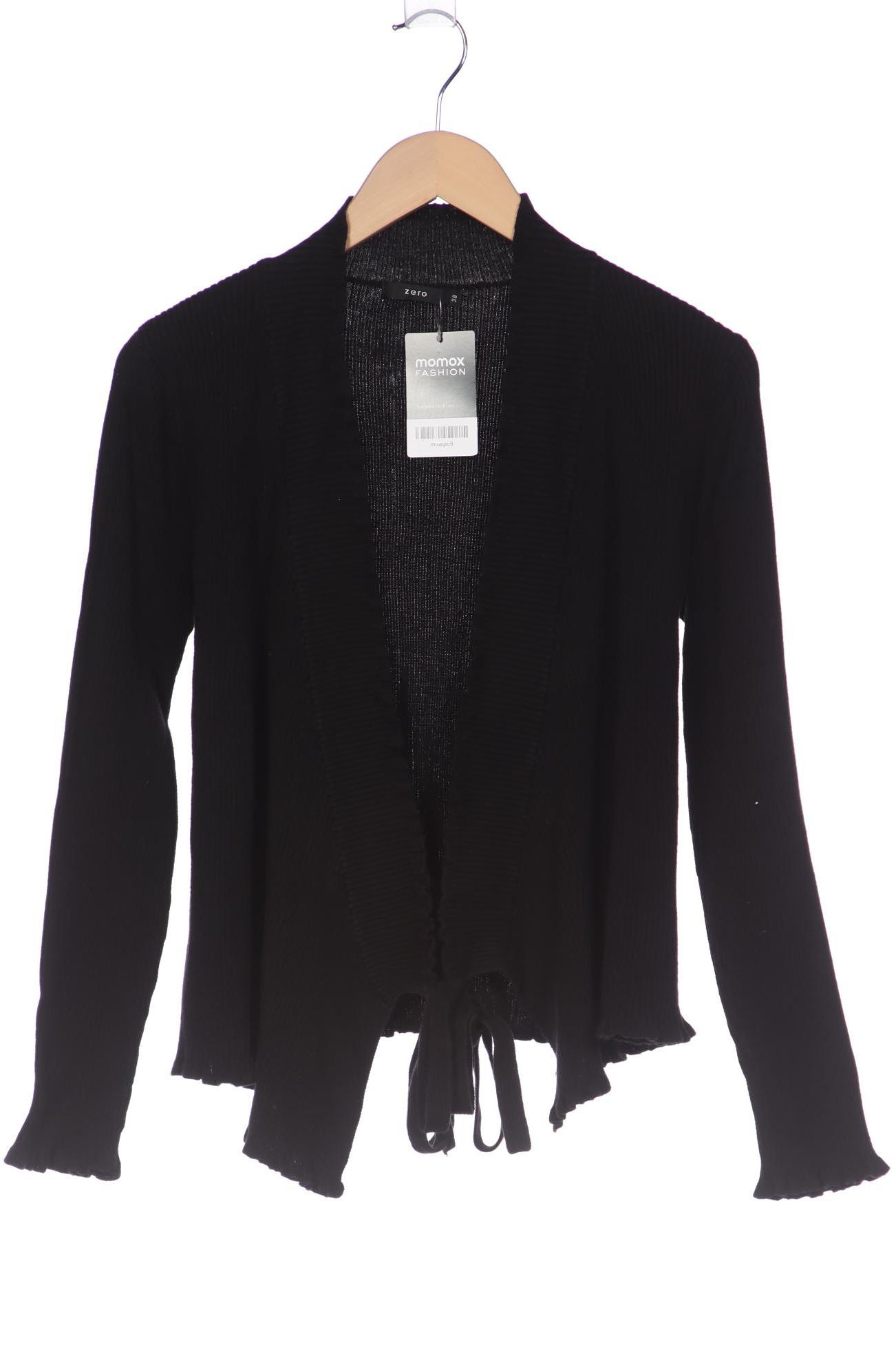 

ZERO Damen Strickjacke, schwarz