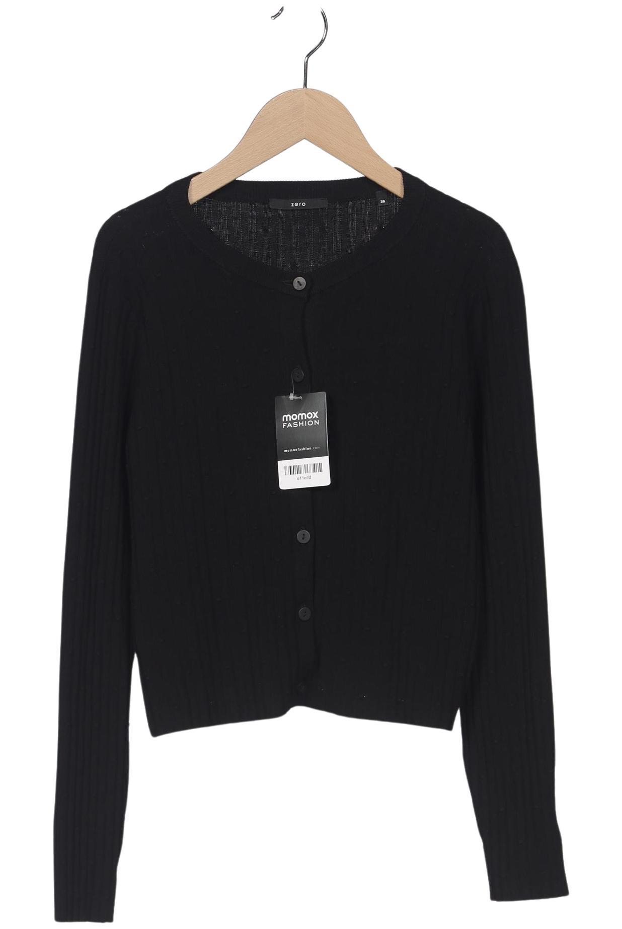 

Zero Damen Strickjacke, schwarz, Gr. 38