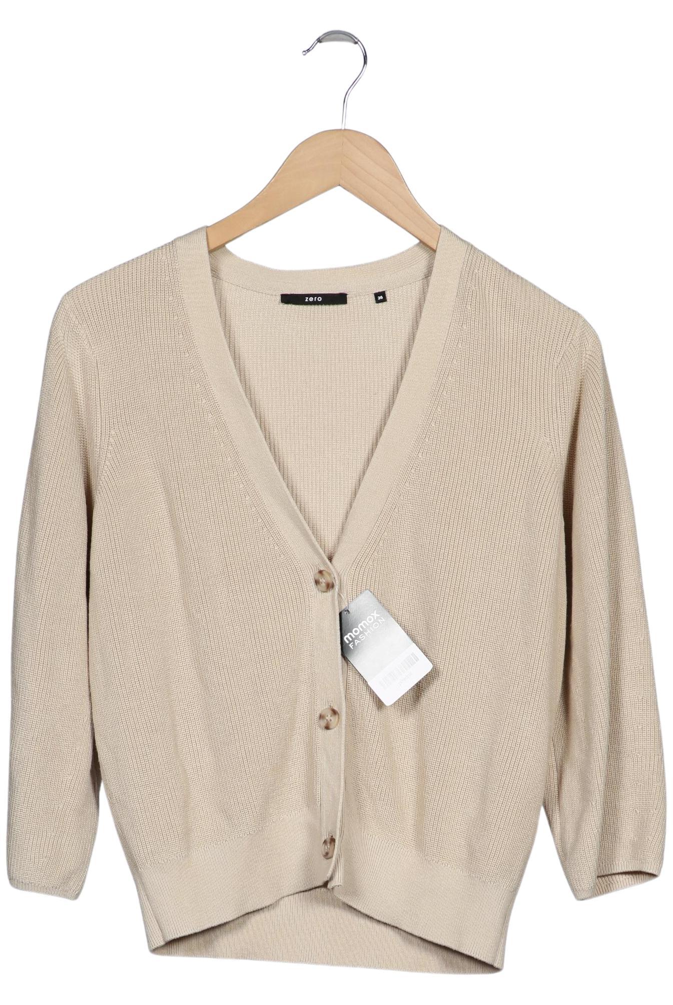 

Zero Damen Strickjacke, beige, Gr. 36