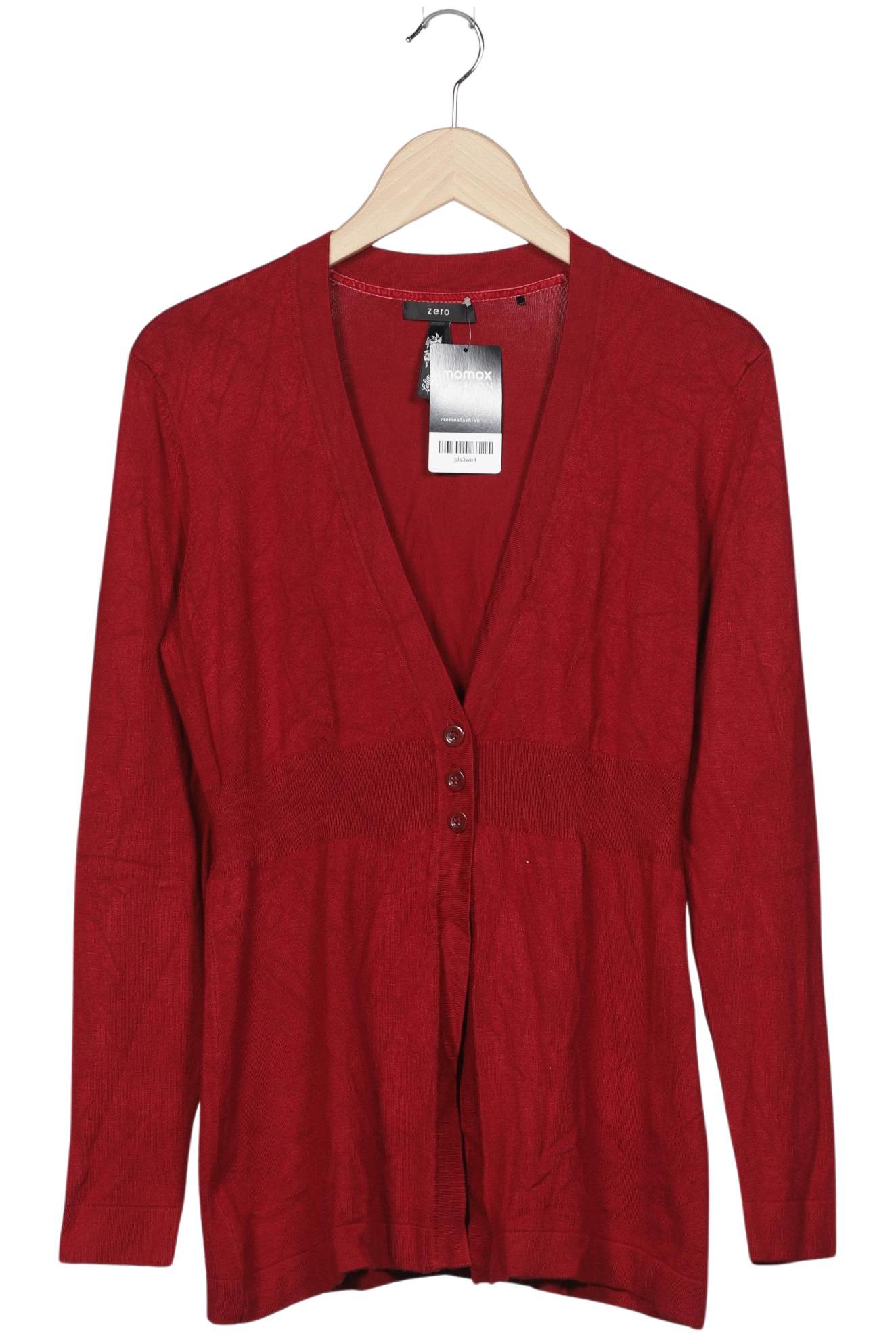 

Zero Damen Strickjacke, rot, Gr. 38