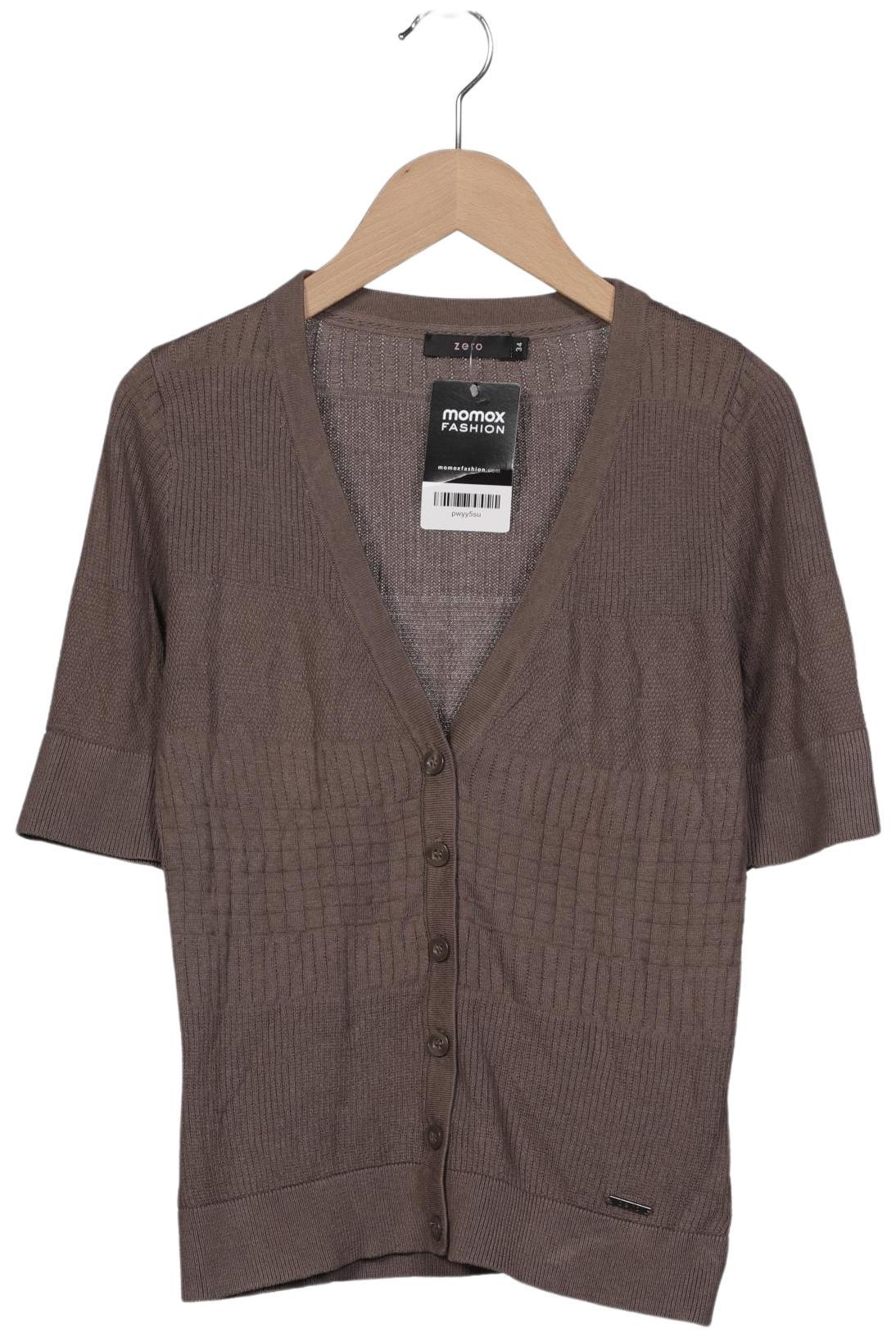 

Zero Damen Strickjacke, braun, Gr. 34