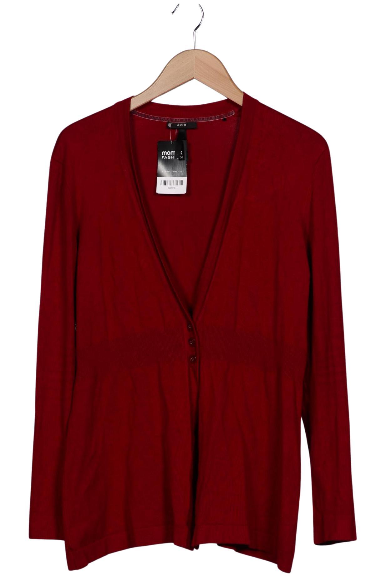 

Zero Damen Strickjacke, bordeaux, Gr. 44