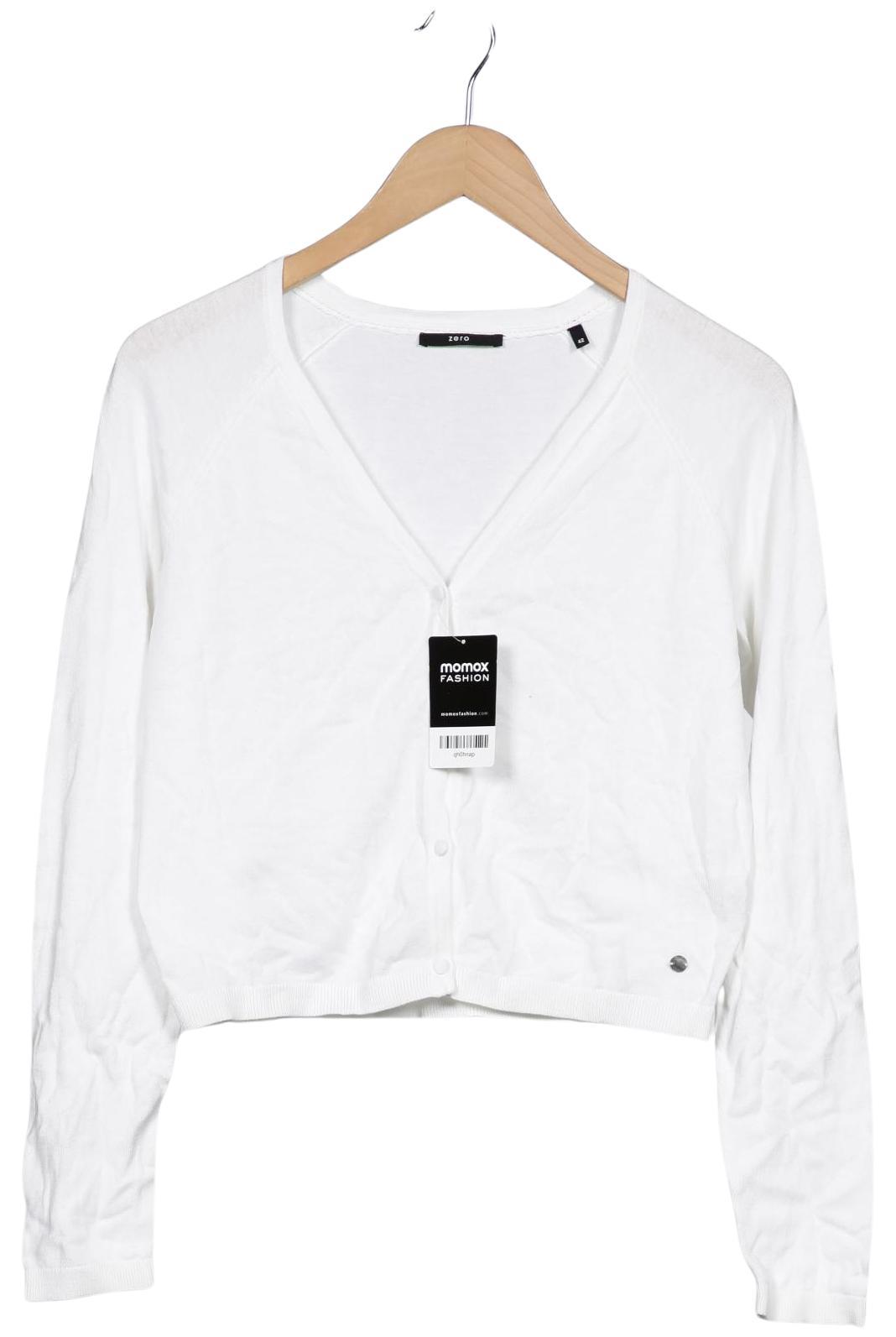 

Zero Damen Strickjacke, weiß, Gr. 42