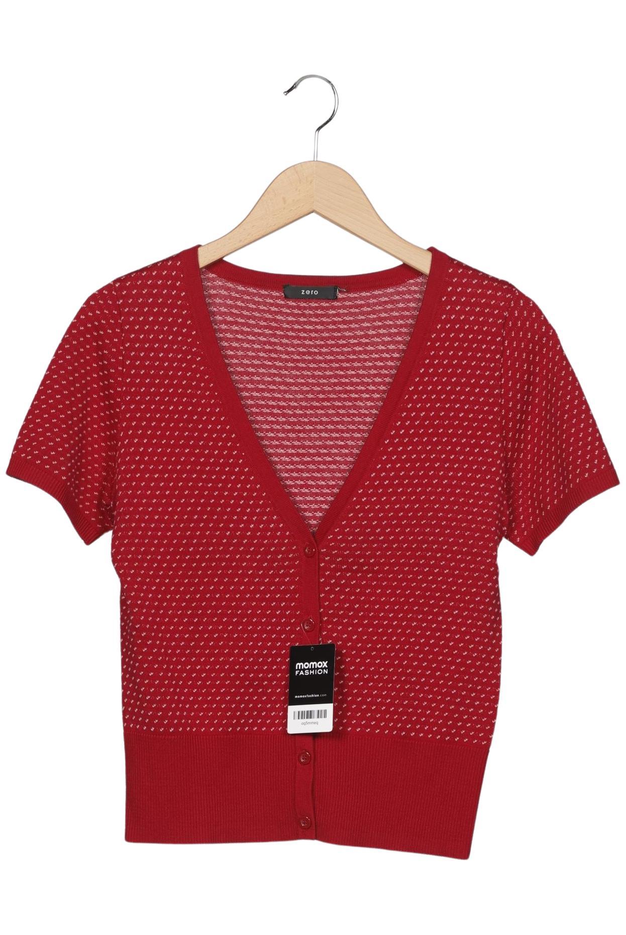 

Zero Damen Strickjacke, rot, Gr. 38