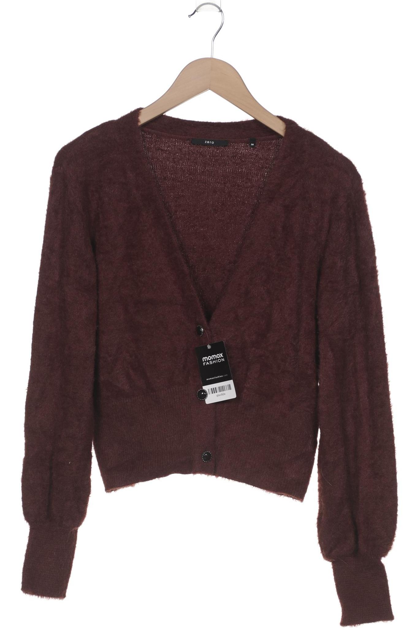 

Zero Damen Strickjacke, bordeaux, Gr. 38