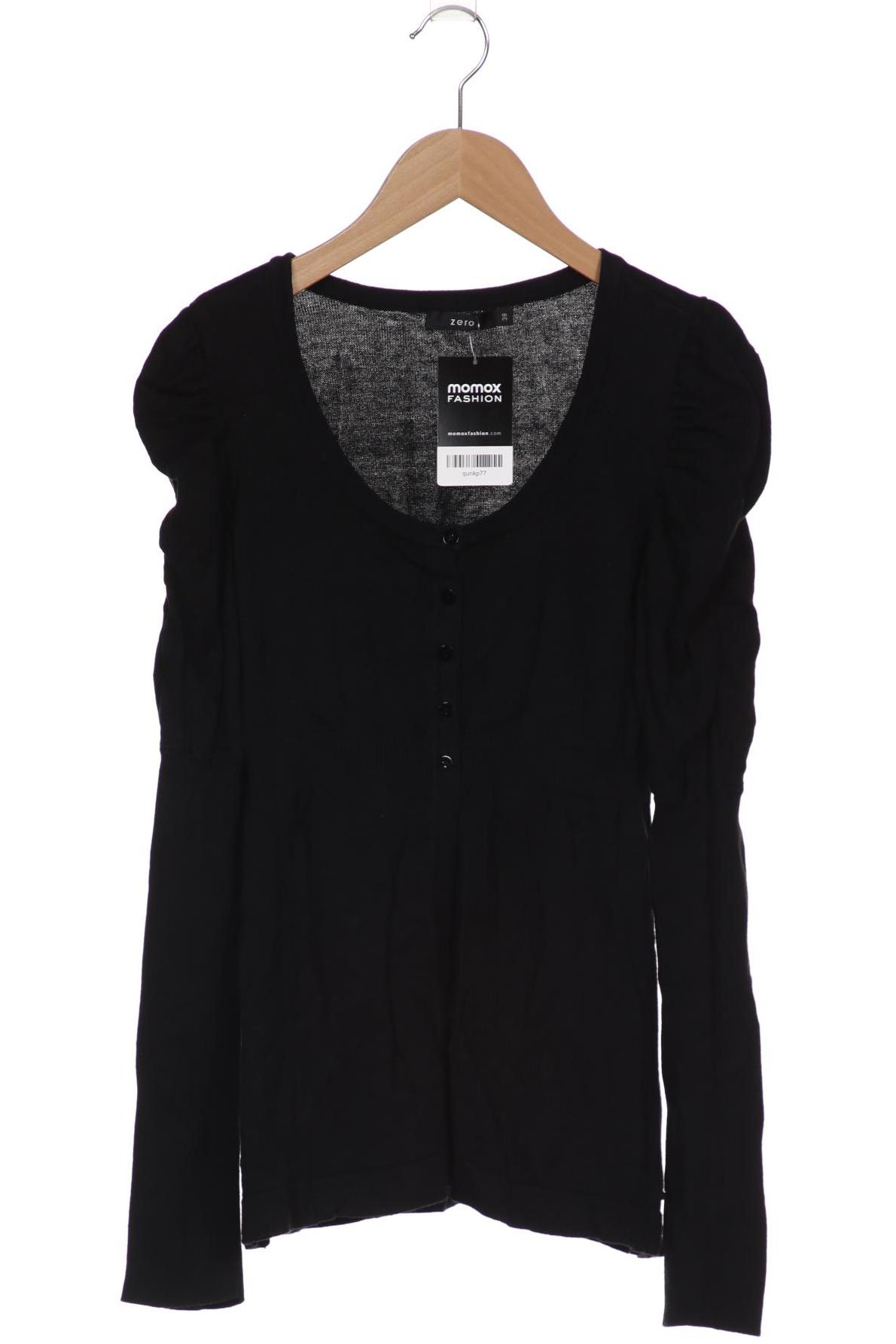 

ZERO Damen Strickjacke, schwarz