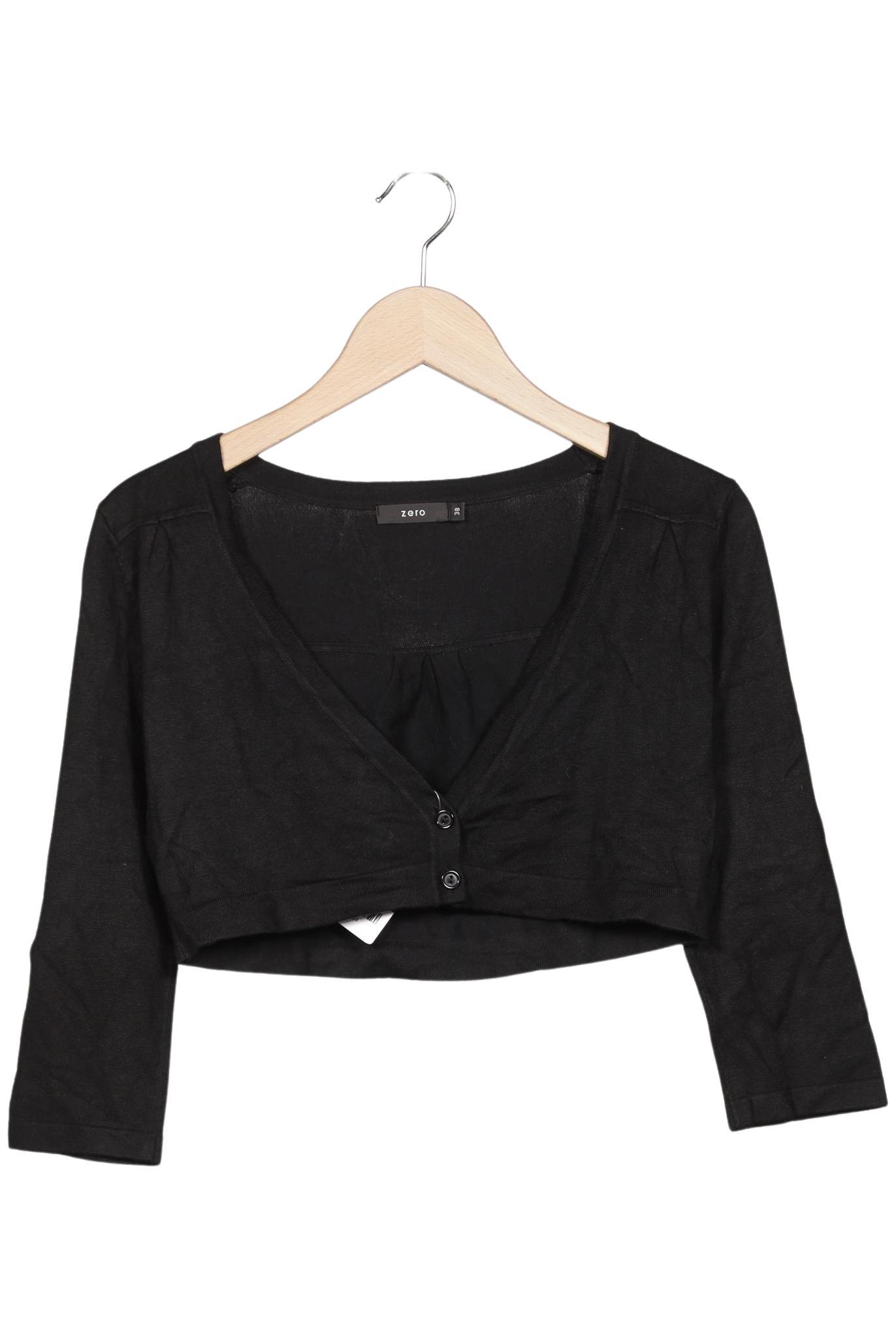 

Zero Damen Strickjacke, schwarz, Gr. 38