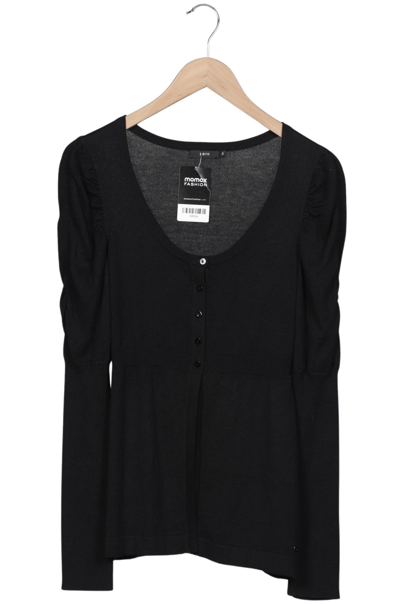 

Zero Damen Strickjacke, schwarz, Gr. 38