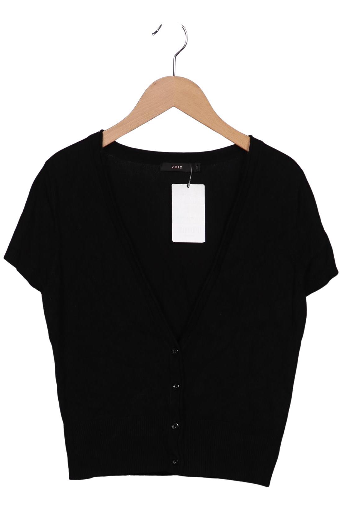 

Zero Damen Strickjacke, schwarz, Gr. 38