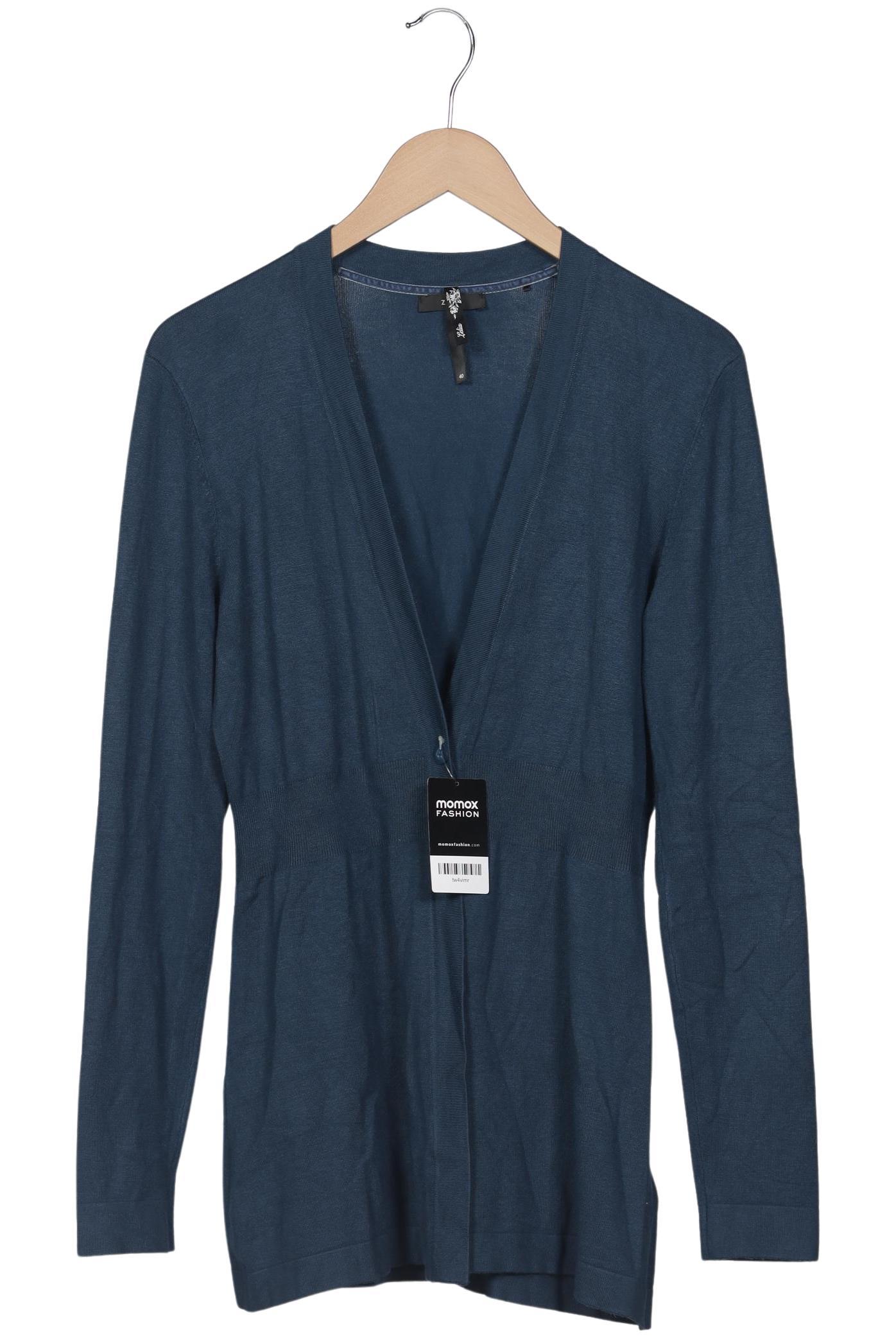 

Zero Damen Strickjacke, blau, Gr. 40