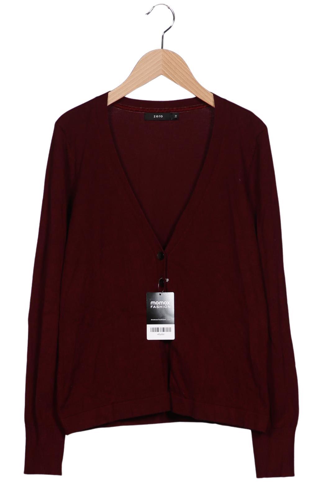 

Zero Damen Strickjacke, bordeaux, Gr. 38