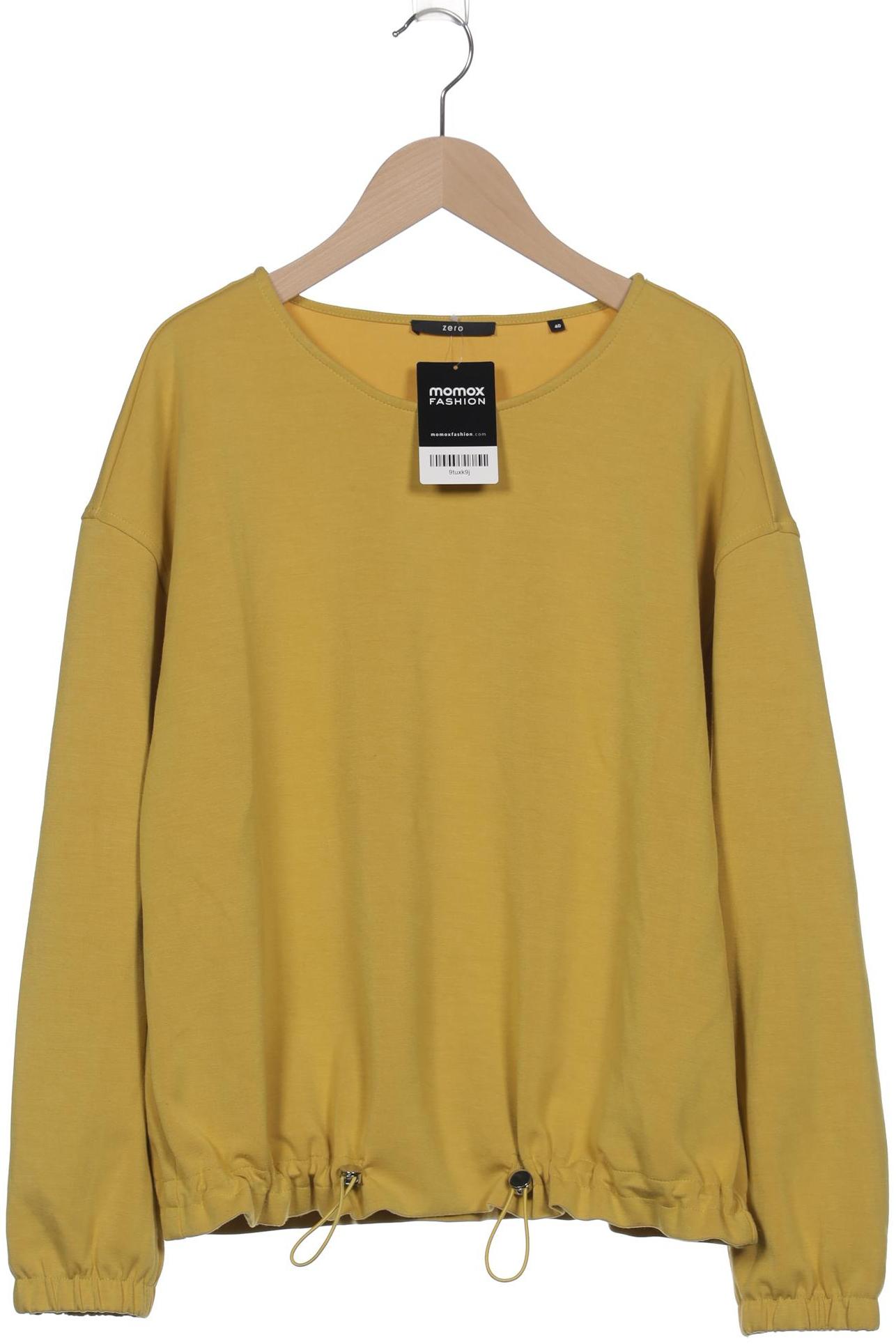 

Zero Damen Sweatshirt, gelb, Gr. 40