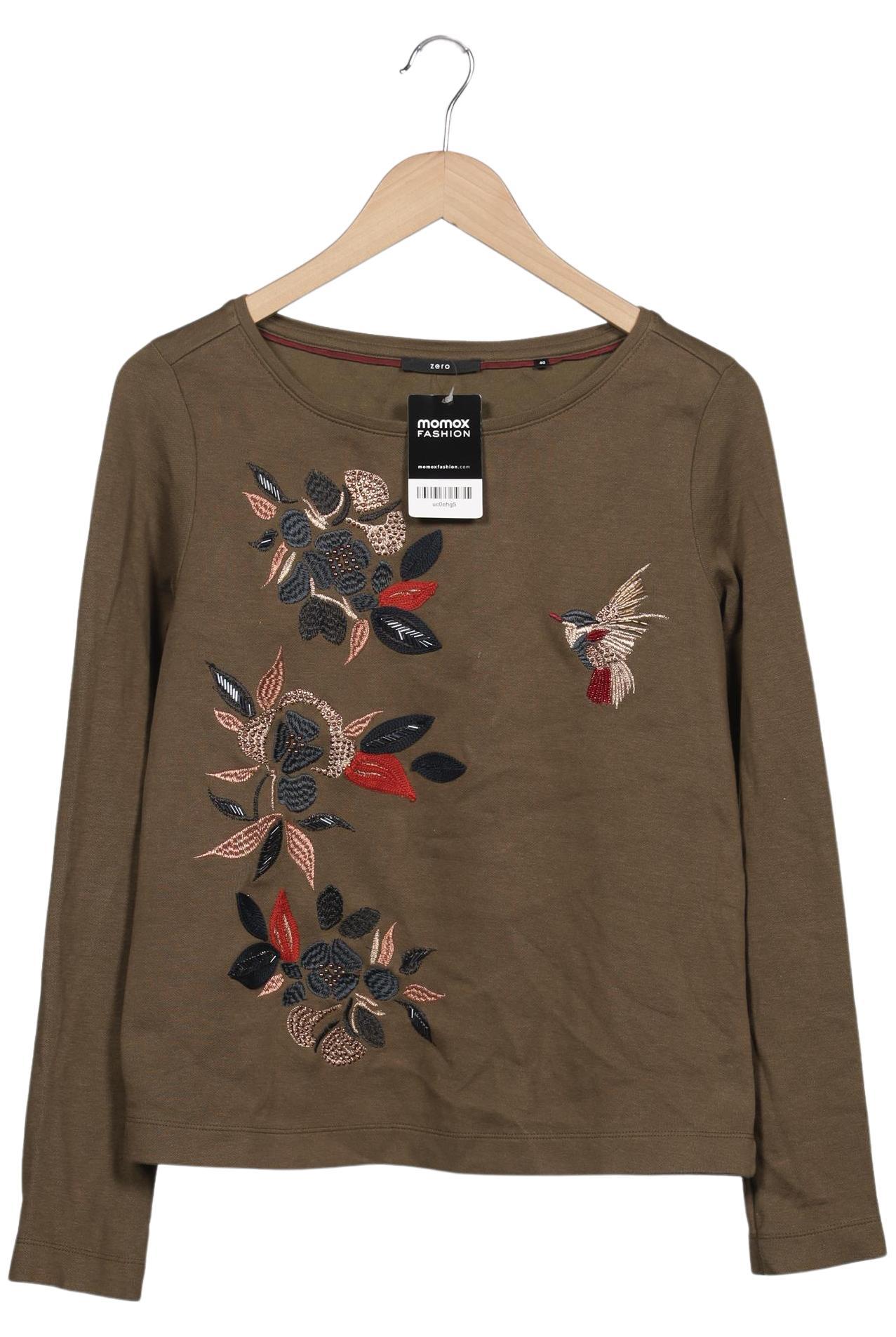 

Zero Damen Sweatshirt, grün, Gr. 40