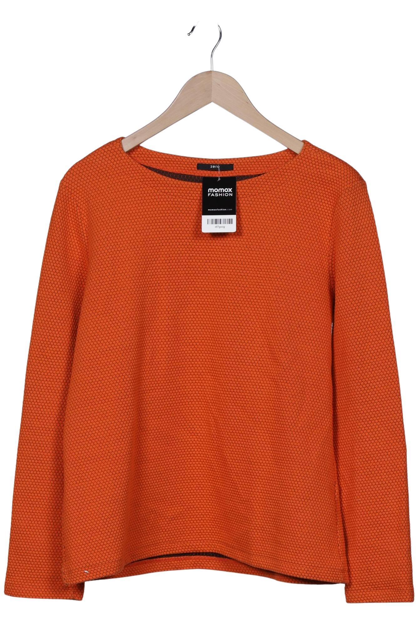 

Zero Damen Sweatshirt, orange, Gr. 44